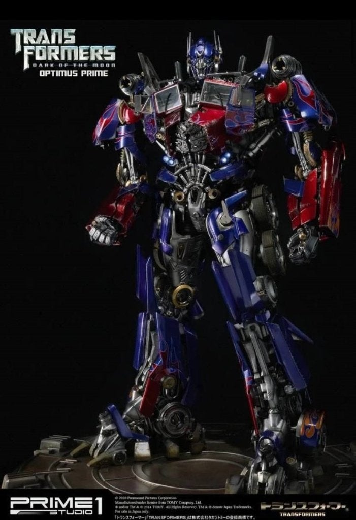 Prime 1 studio transformers DOTM optimus prime statue, Verzamelen, Transformers, Overige generaties, Ophalen of Verzenden, Zo goed als nieuw