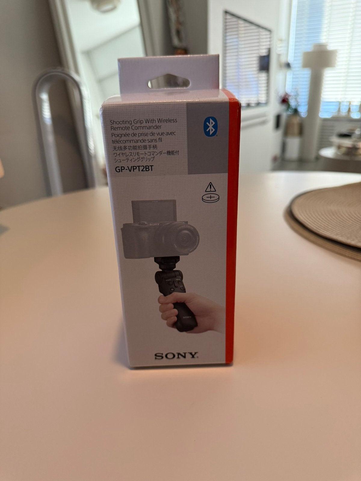 ZGAN: SONY GP-VPT2BT Bluetooth Vlogging Grip Statief, Ophalen, Zo goed als nieuw, Driepoot