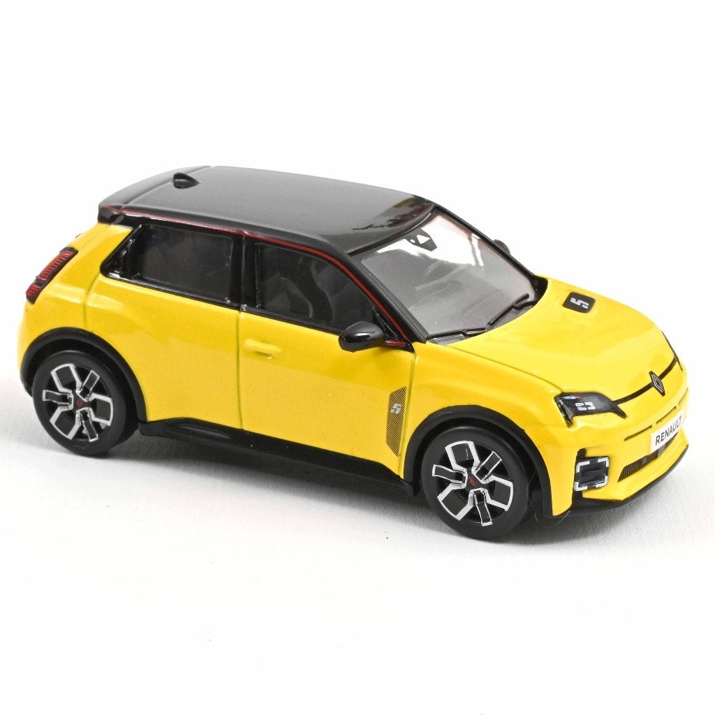 enault 5 E-Tech Electric '24 Pop geel / zwart 1/43 510550
