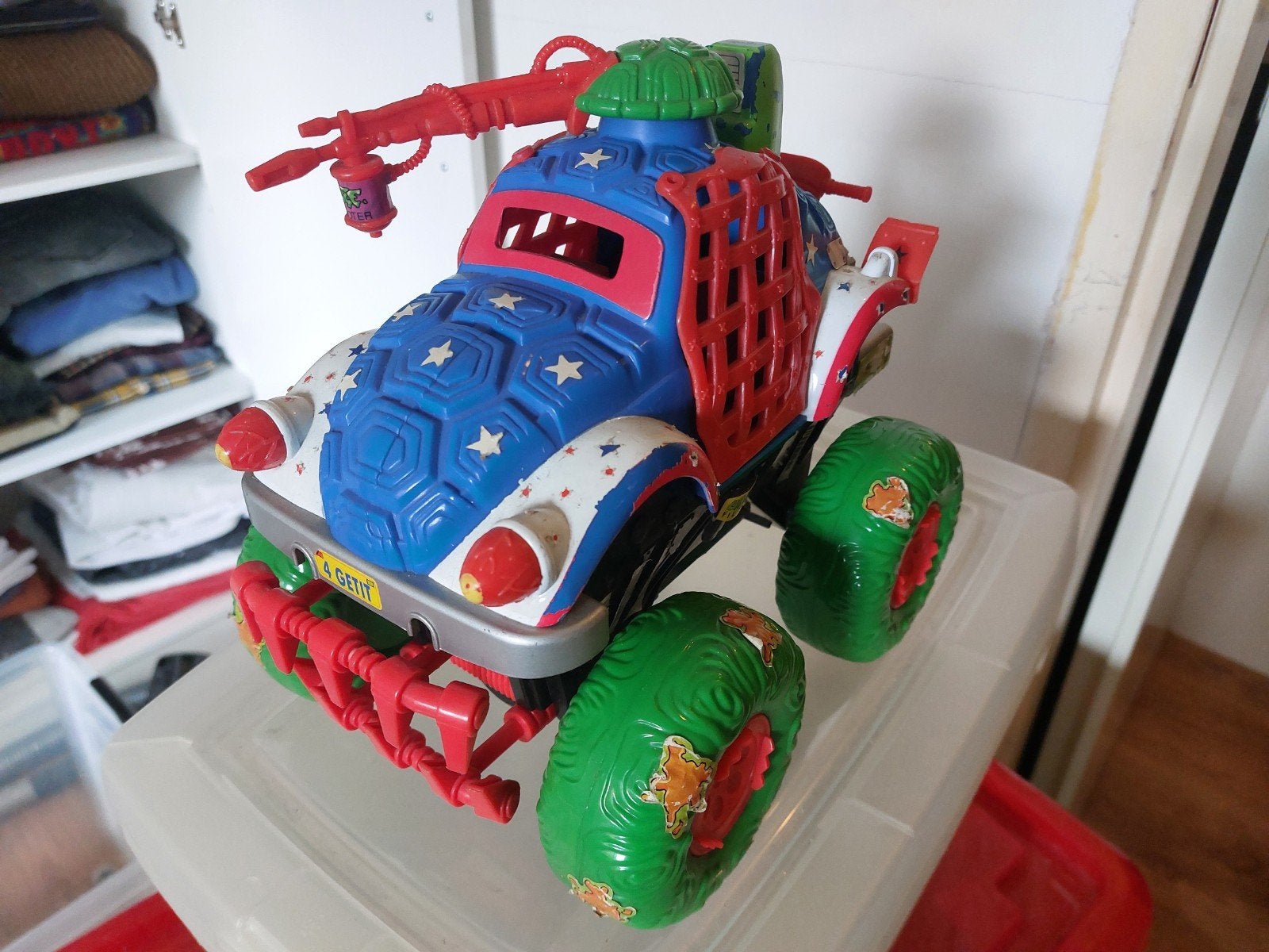 Teenage Mutant Ninja Turtles Playmates Shell Top 4x4
Teenage, Verzamelen, Ophalen of Verzenden