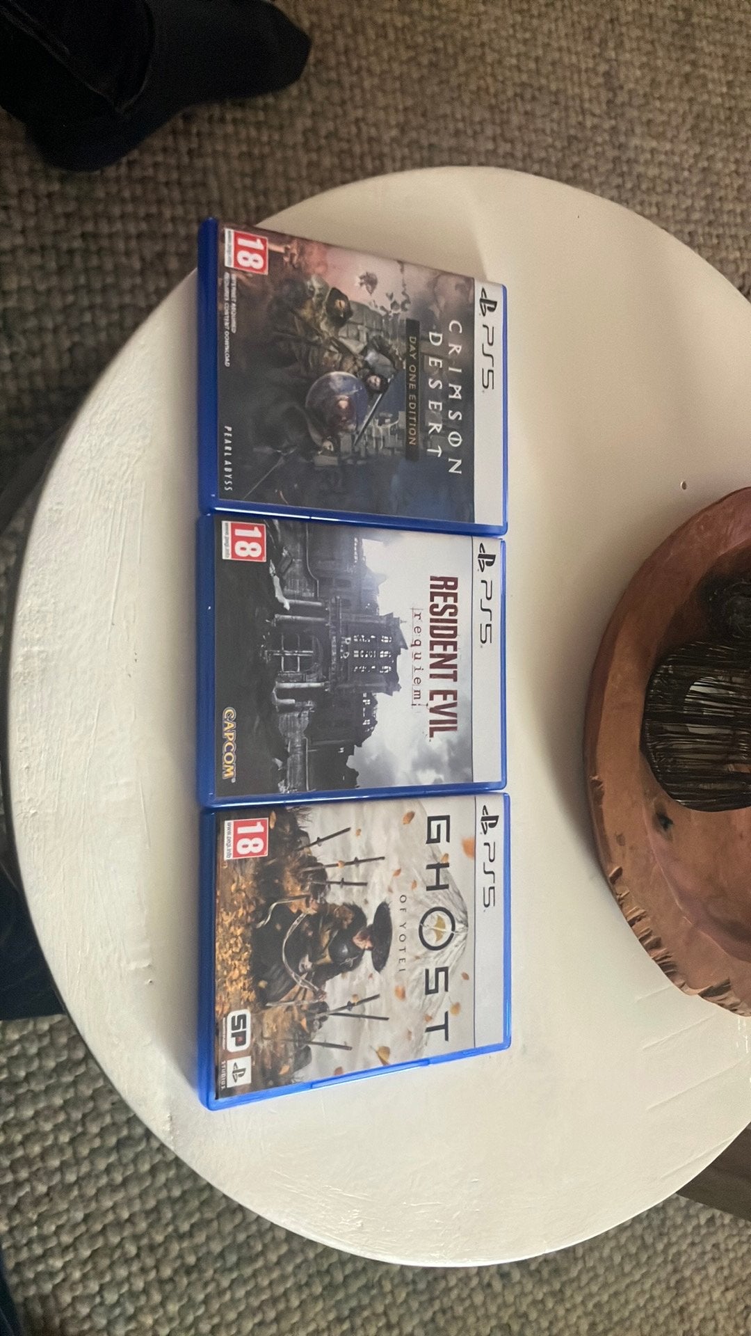 Crimson desert , resident evil requiem en ghost of yotei!!, Spelcomputers en Games, Games | Sony PlayStation Vita, 1 speler, Zo goed als nieuw