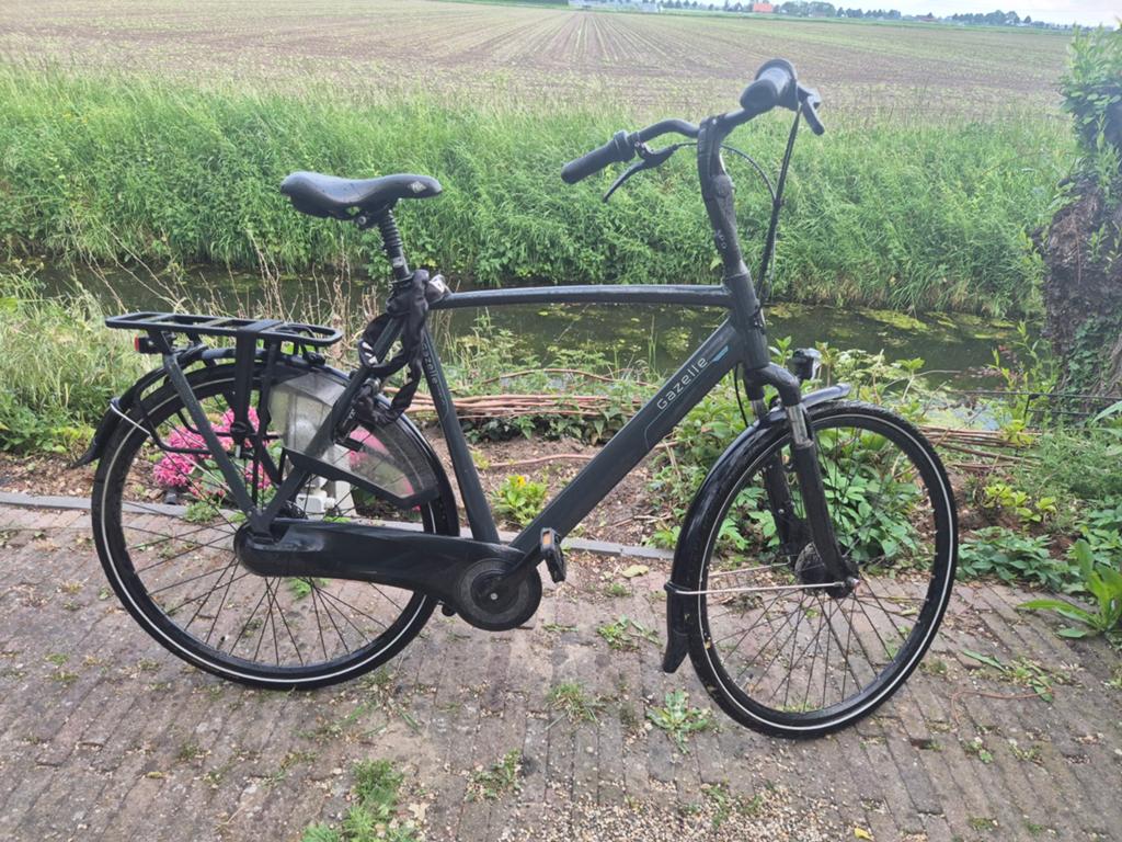 Gazelle Heren fiets, Ophalen, Zo goed als nieuw, Minder dan 10 versnellingen, Gazelle