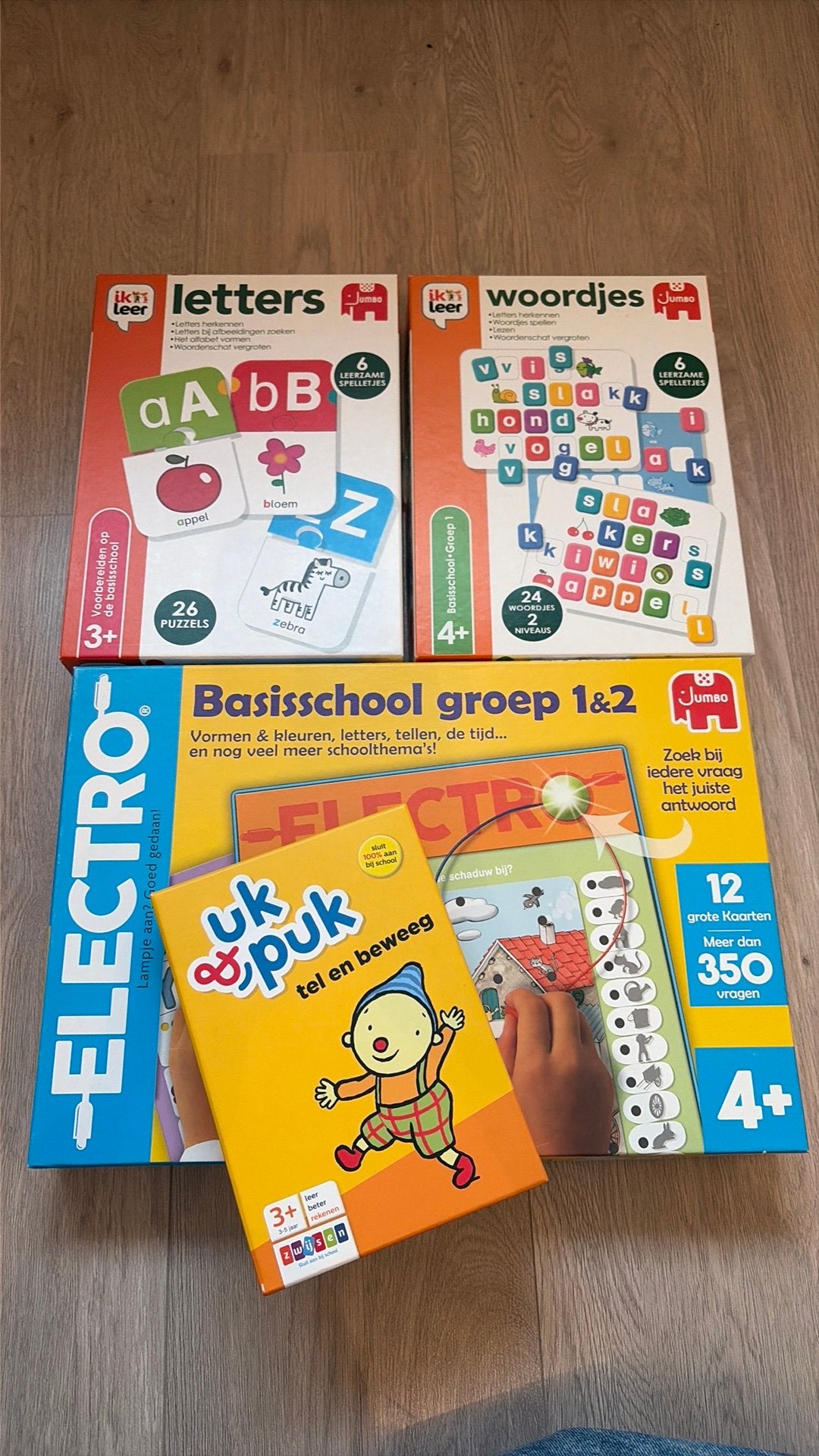 Spelletjes vanaf 3 jaar, Ophalen, Gebruikt