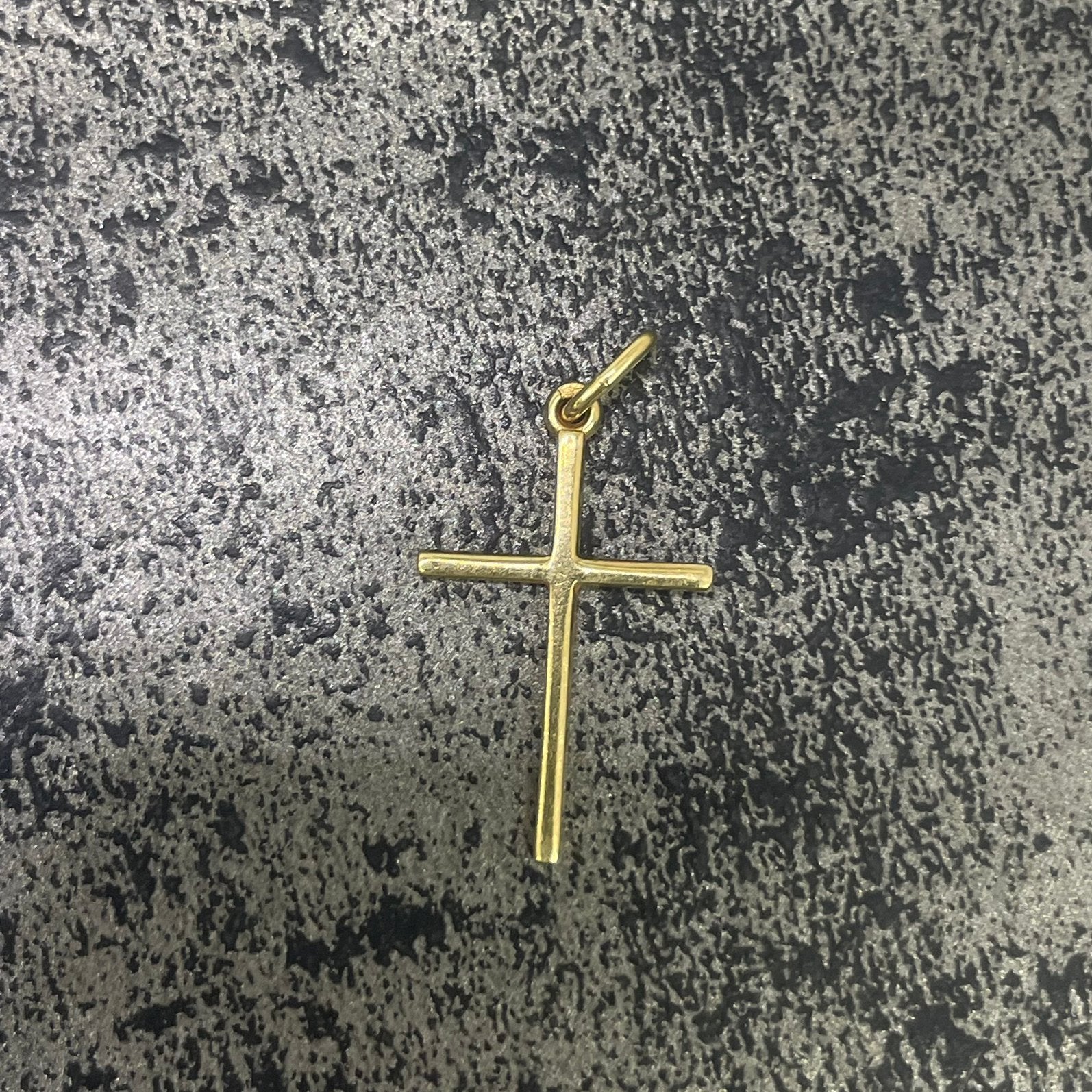 14k gouden kruis, Sieraden, Tassen en Uiterlijk, Kettinghangers, Ophalen of Verzenden, Zo goed als nieuw, Kruis of Symbool, Goud