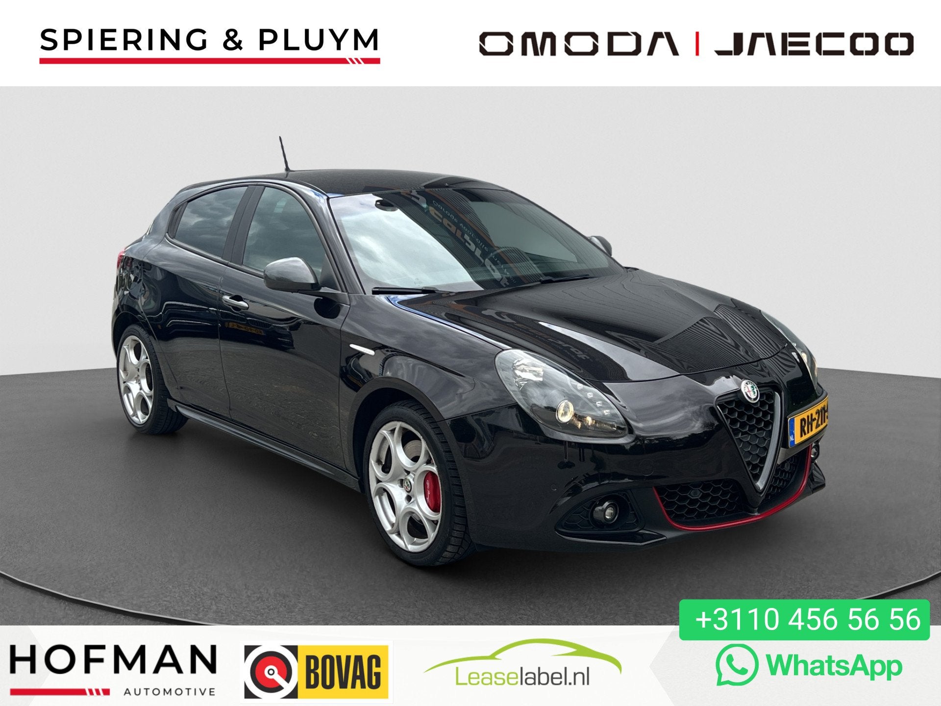 Alfa Romeo Giulietta 1.4 Turbo MultiAir Super AUTOM | PDC V+, Euro 6, 4 cilinders, Zwart, Bedrijf