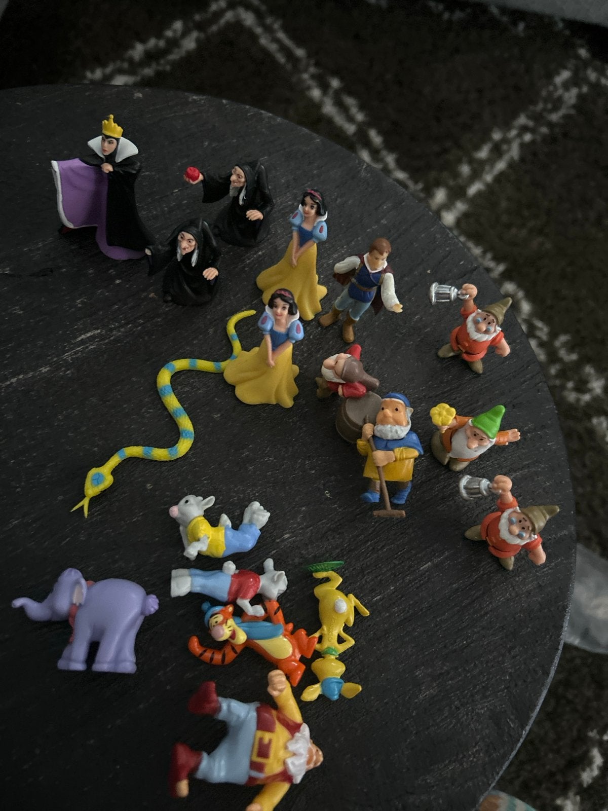 Disney figuren set: Sneeuwwitje, Dwergen, en meer!, Verzamelen, Disney, Ophalen of Verzenden, Sneeuwwitje of Doornroosje, Gebruikt