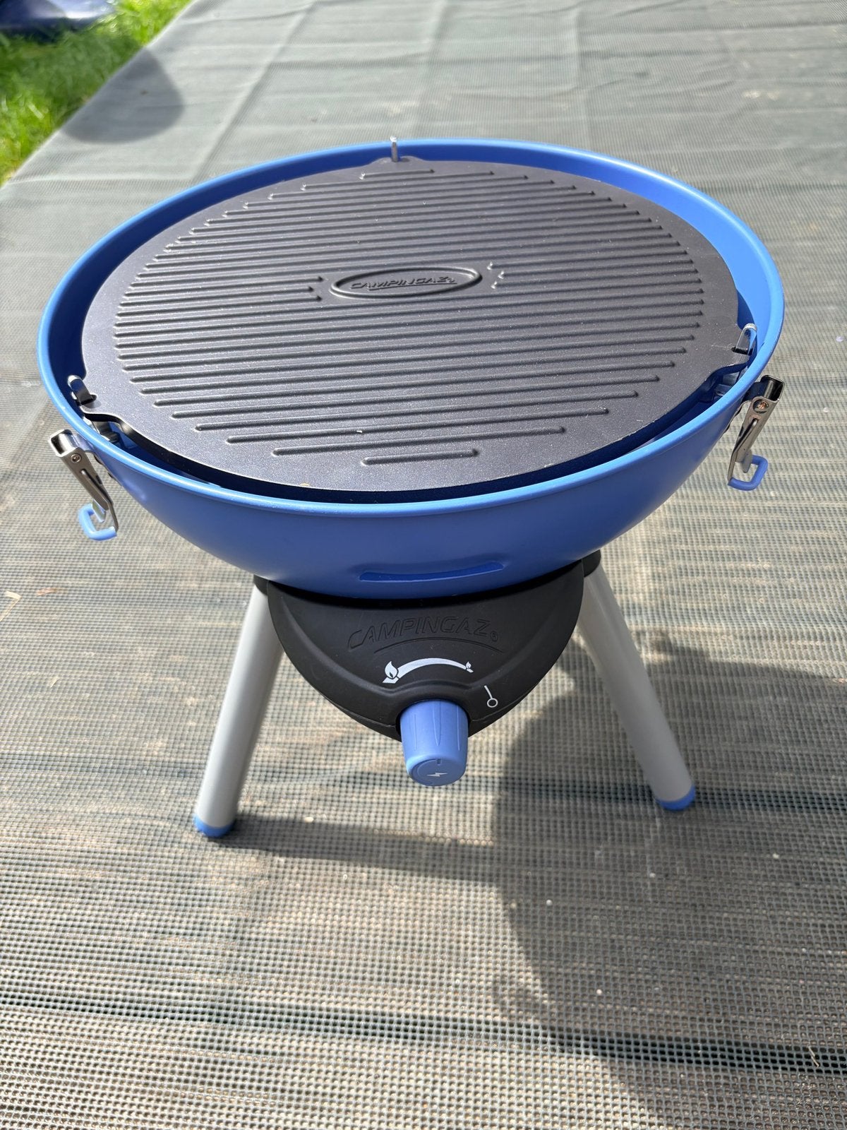 Campingaz Party Grill 400: Wok, Oven, Grill, BBQ, Kookplaat, Ophalen of Verzenden, Zo goed als nieuw