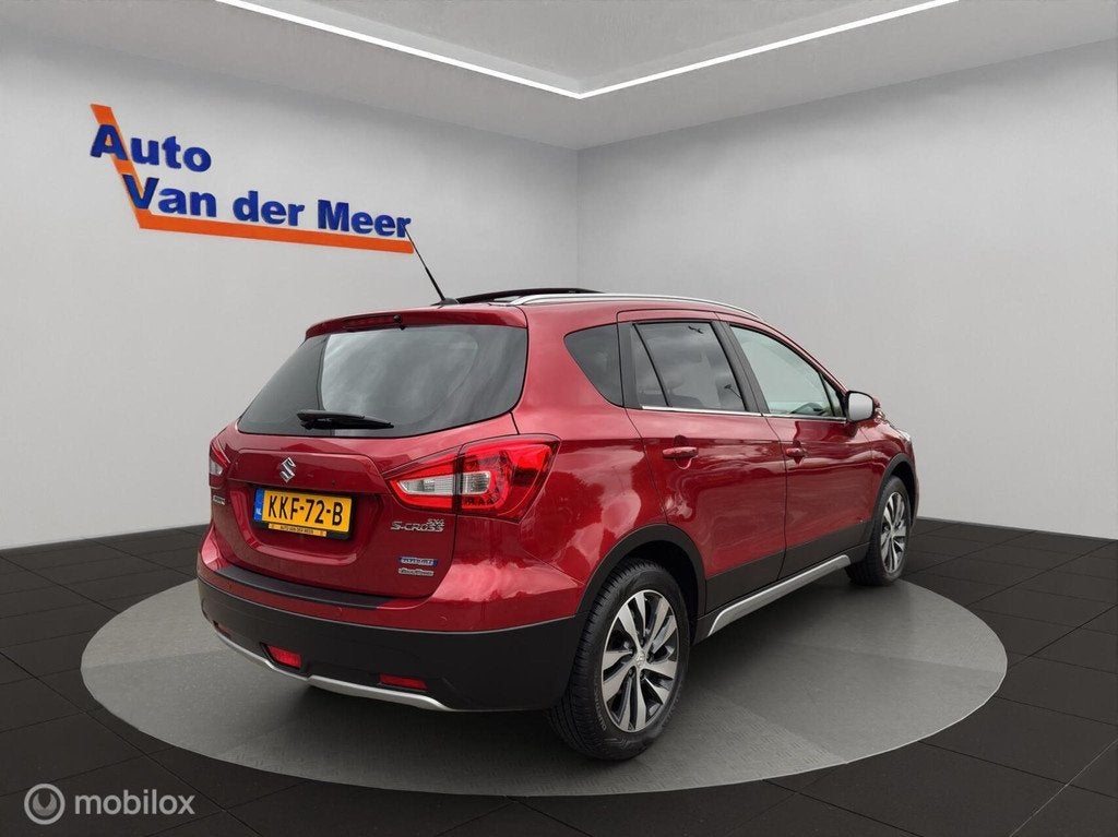 Suzuki S-Cross 1.4 Boosterjet AllGrip Select Smart Hybrid, Auto's, Suzuki, Gebruikt, Zwart, 4 cilinders, 129 pk