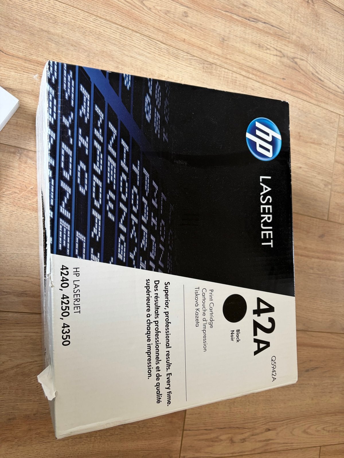 HP 42A (Q5942A) Toner Zwart Origineel voor LaserJet, Ophalen of Verzenden, Nieuw, Toner