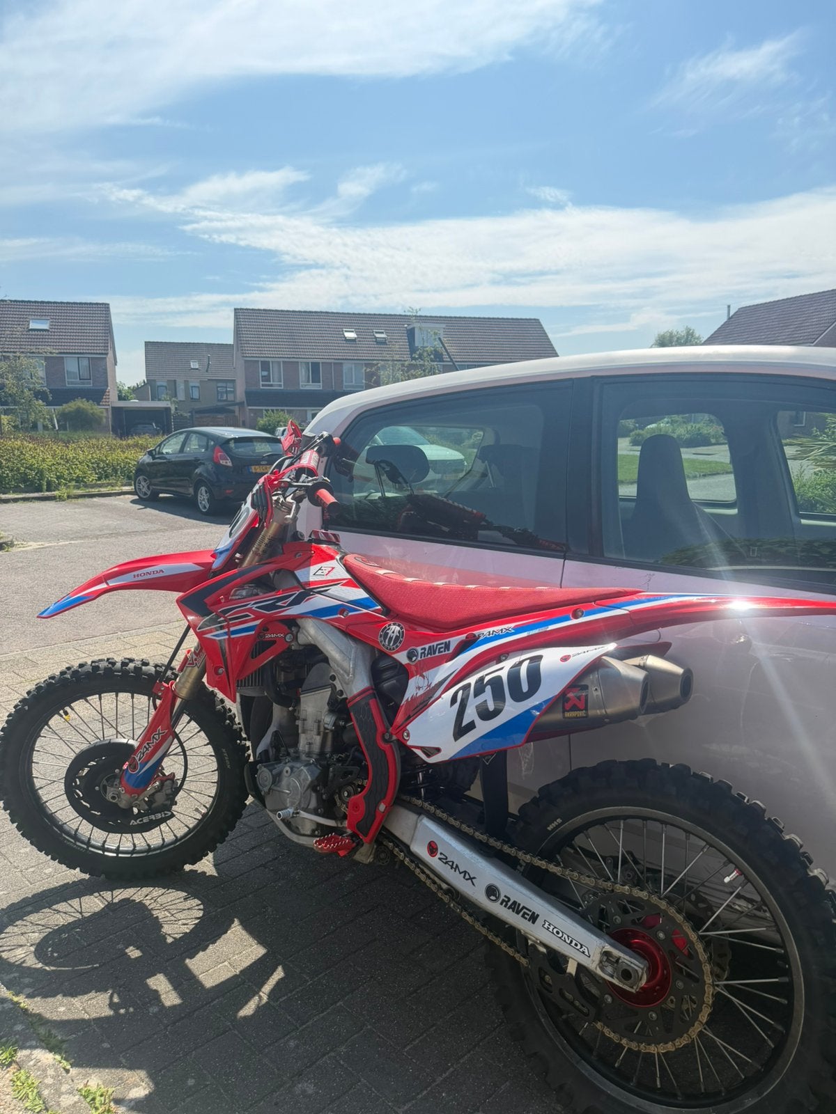 Nettte honda crf 250R *akrapovic*, Ophalen of Verzenden, 250 cc