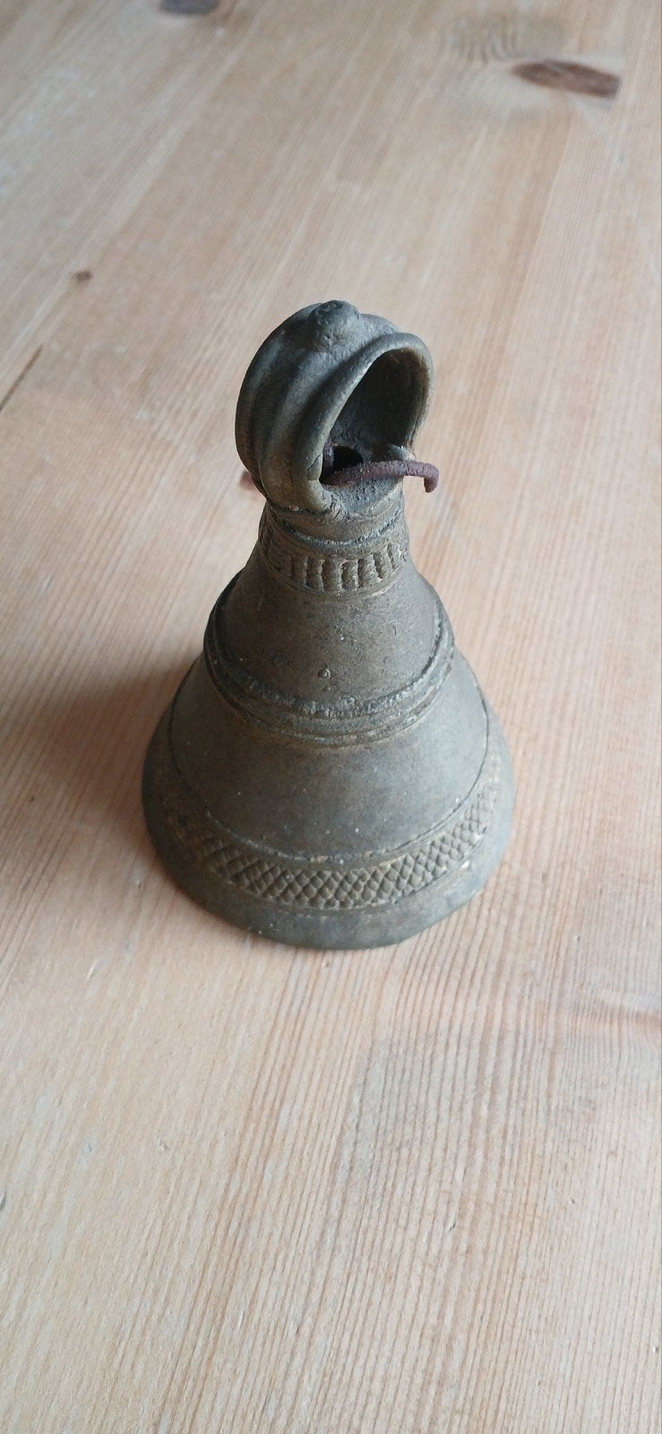 Antieke Bronzen scheepsbel - Uniek Decoratief Stuk, Antiek en Kunst, Ophalen of Verzenden