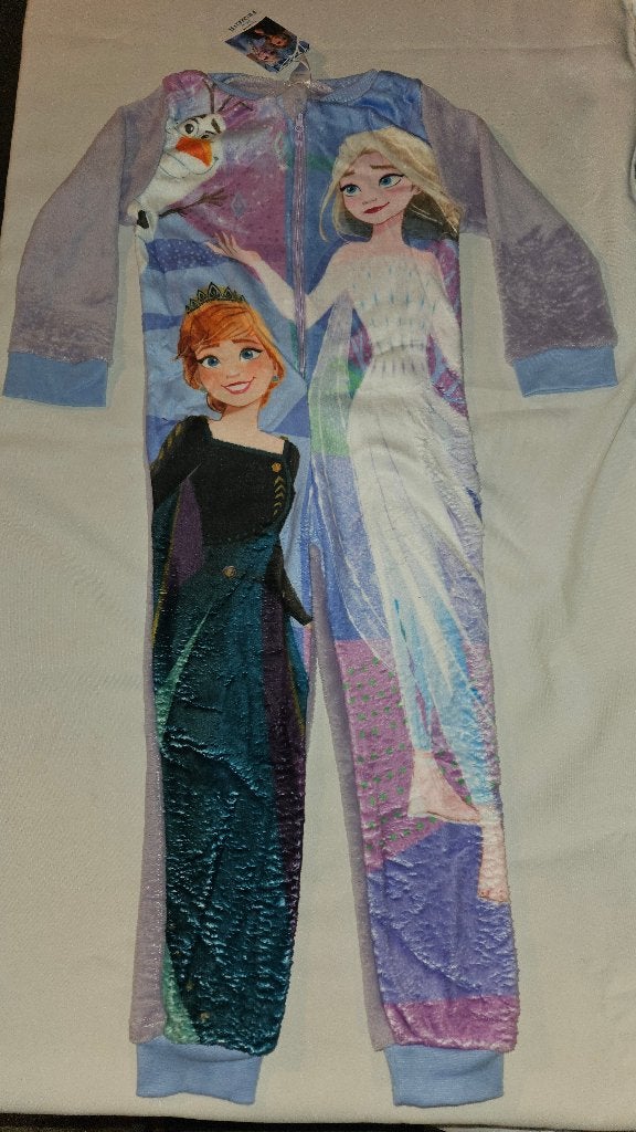 Disney Frozen onesie/huispak fleece maat 104, Kinderen en Baby's, Disney, Nacht- of Onderkleding, Nieuw, Ophalen of Verzenden