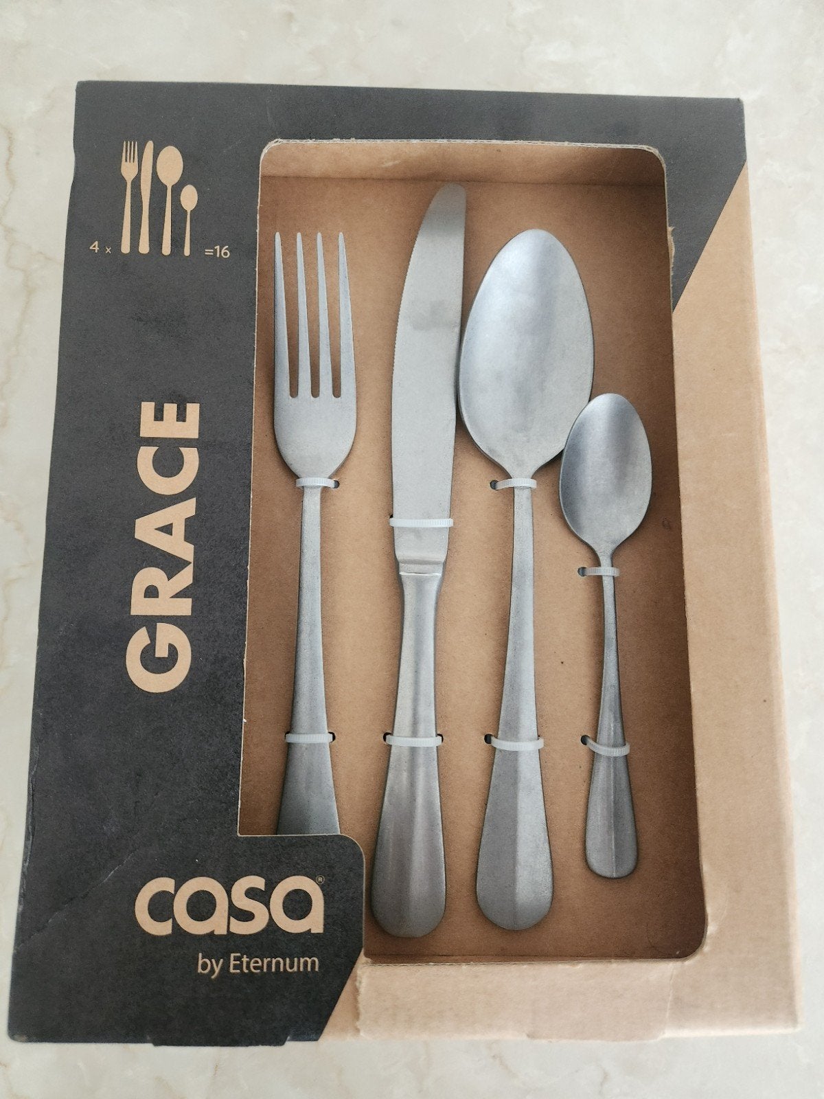 Casa by Eternum Grace Bestekset - 16-delig Nieuw, Ophalen of Verzenden