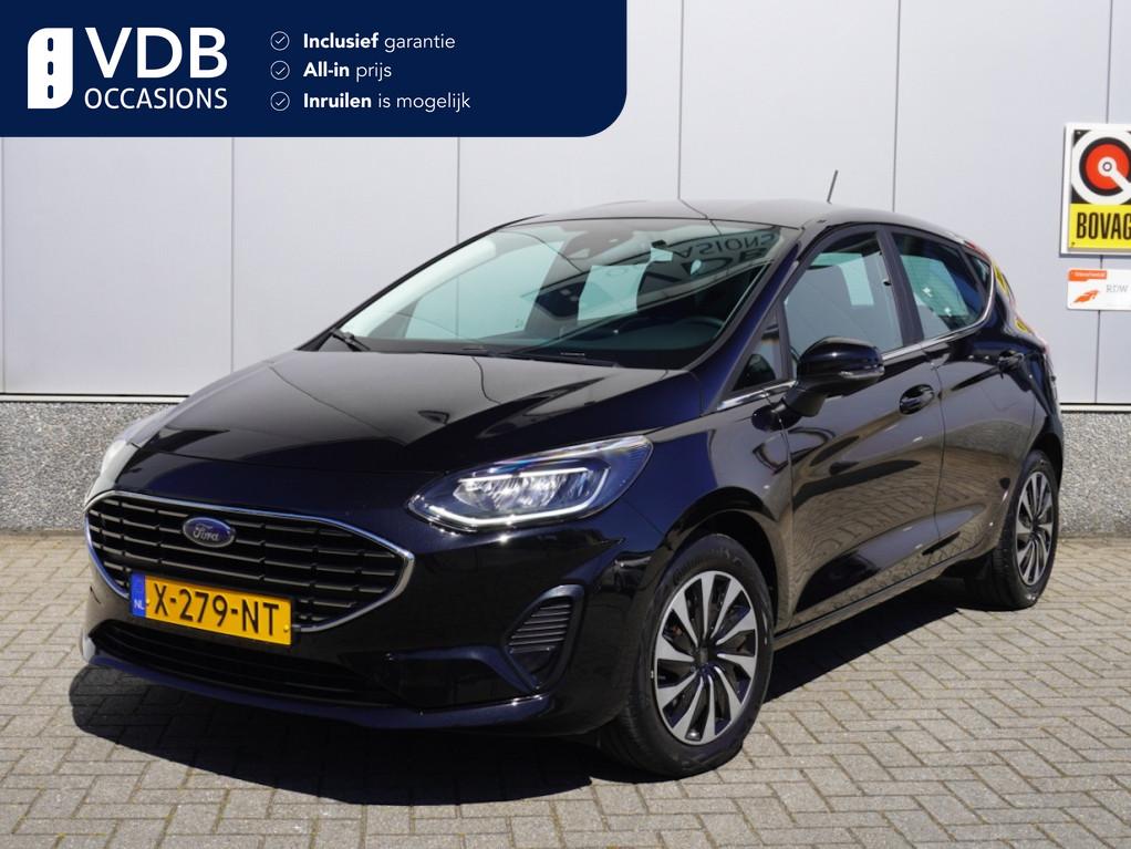 Ford Fiesta 1.0 EcoB.Hy. Titanium 124PK | Stuur&Stoel verwar, Auto's, Ford, Bedrijf, Te koop, Fiësta, ABS, Airbags, Airconditioning