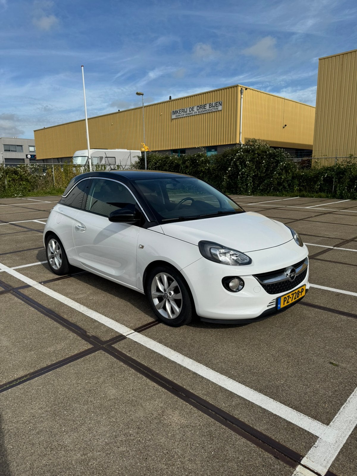Opel ADAM 1.0 Turbo 90PK 2017 Wit | 1e eigenaar | nieuwe APK, Auto's, Voorwielaandrijving, 40 €/maand, 1041 kg, 4 stoelen