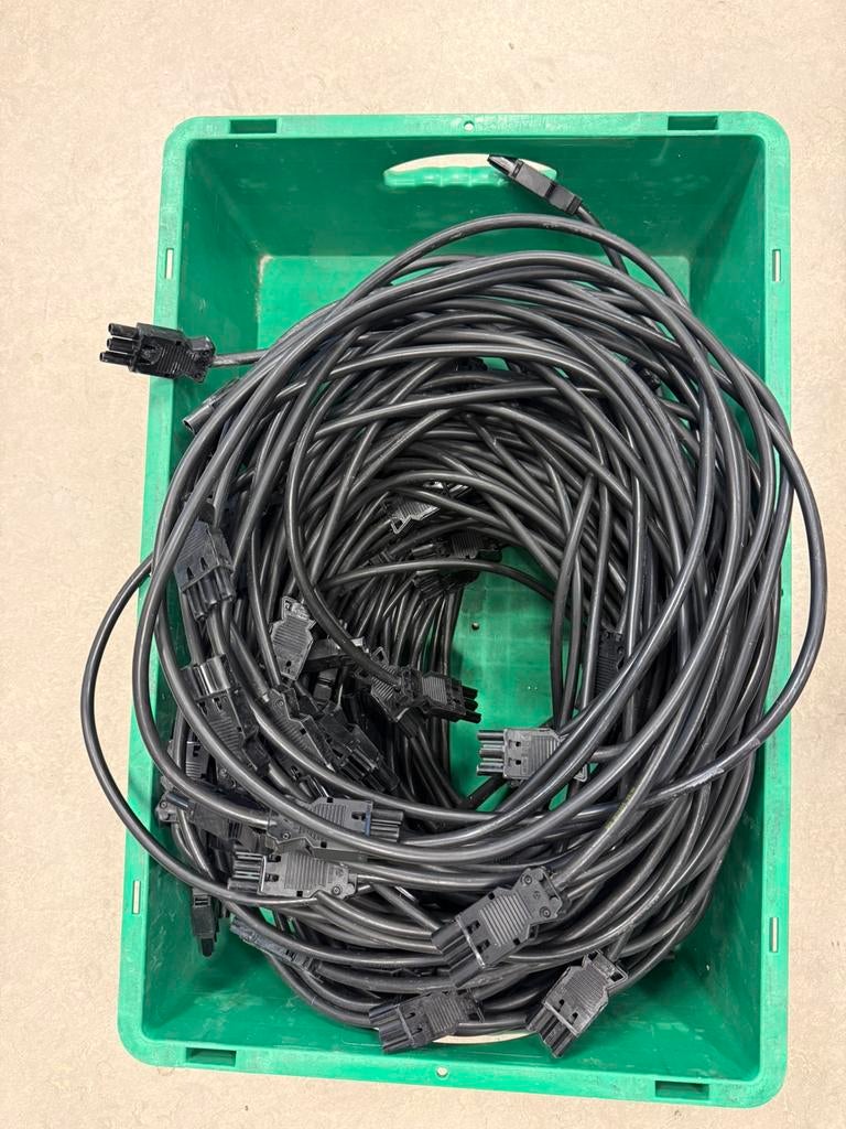 Wieland GST18 installatiekabels, Ophalen of Verzenden, Zo goed als nieuw, Kabel of Snoer
