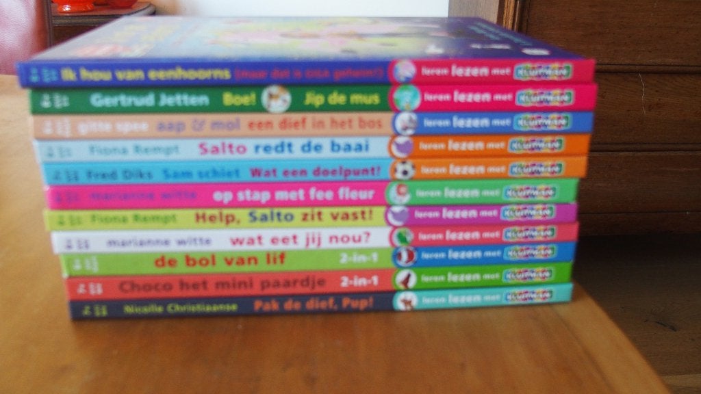 11x AVI boekjes - leren lezen met kluitman, Ophalen of Verzenden, Nieuw, Diverse auteurs, Fictie algemeen