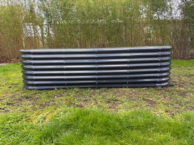 stalen plantenbak NIEUW!, Tuin en Terras, Bloembakken en Plantenbakken, Ophalen, 100 cm of meer, Nieuw, Metaal