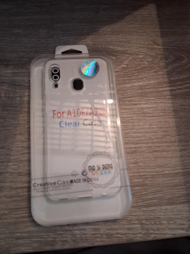 Transparant Hoesje voor Samsung Galaxy A10/A20, Ophalen of Verzenden, Nieuw, Overige modellen, Hoesje of Tasje