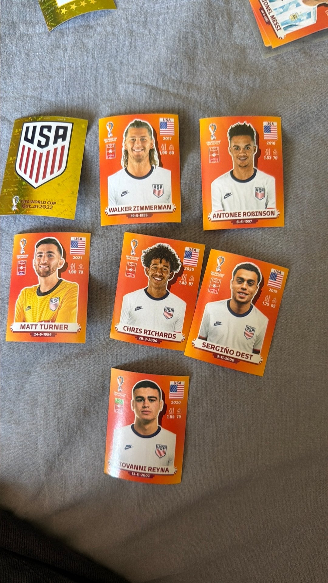 Stickers amerika, Verzenden, Zo goed als nieuw, Buitenlandse clubs, Poster, Plaatje of Sticker