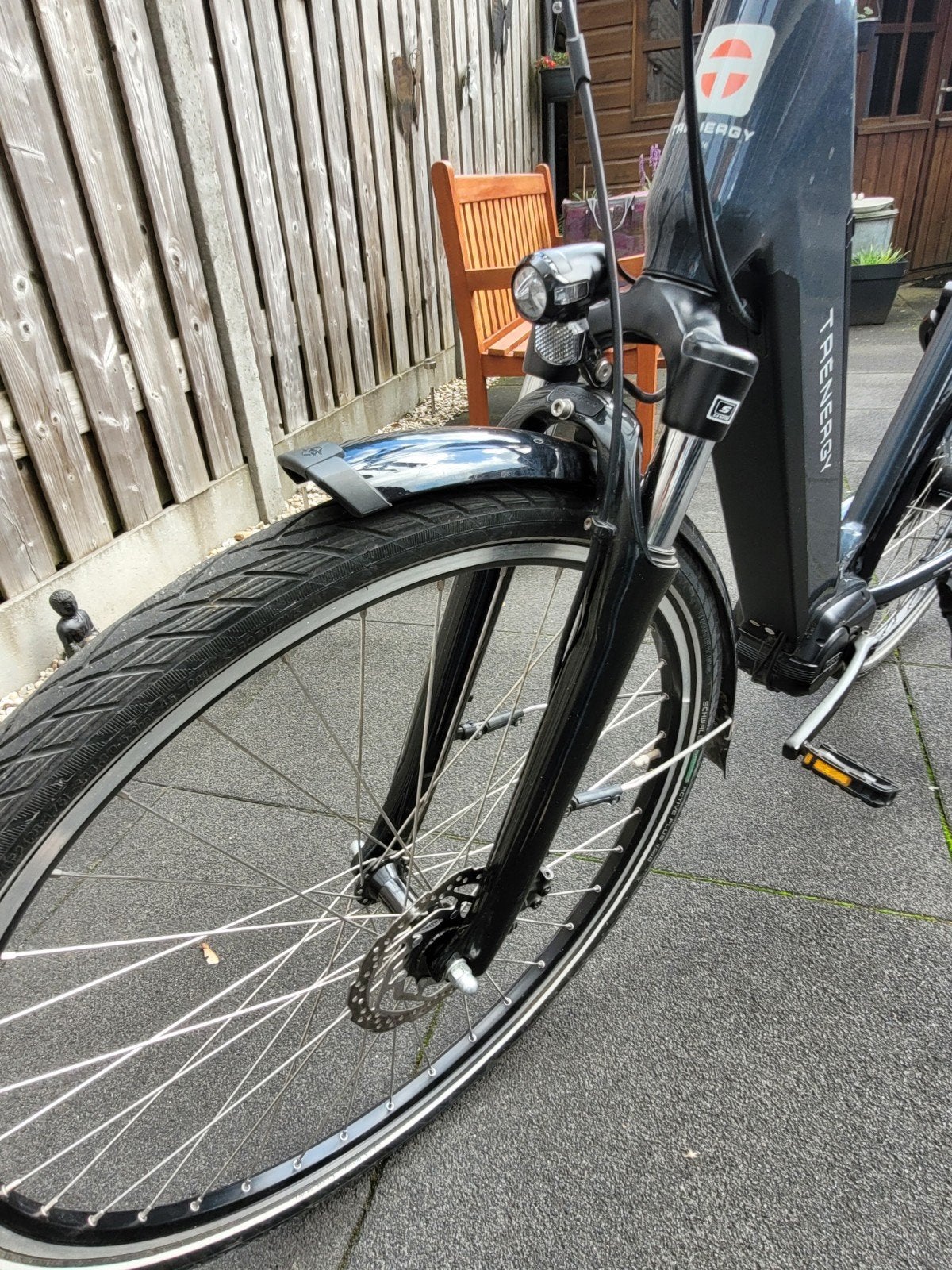 Dames E-Bike  Trenergy, Gebruikt, 51 tot 55 cm, 50 km per accu of meer, Ophalen