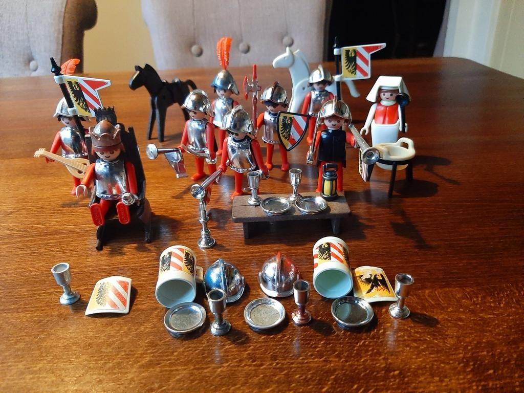 Playmobil ridders leger 1, Verzamelen, Poppetjes en Figuurtjes, Ophalen, Gebruikt