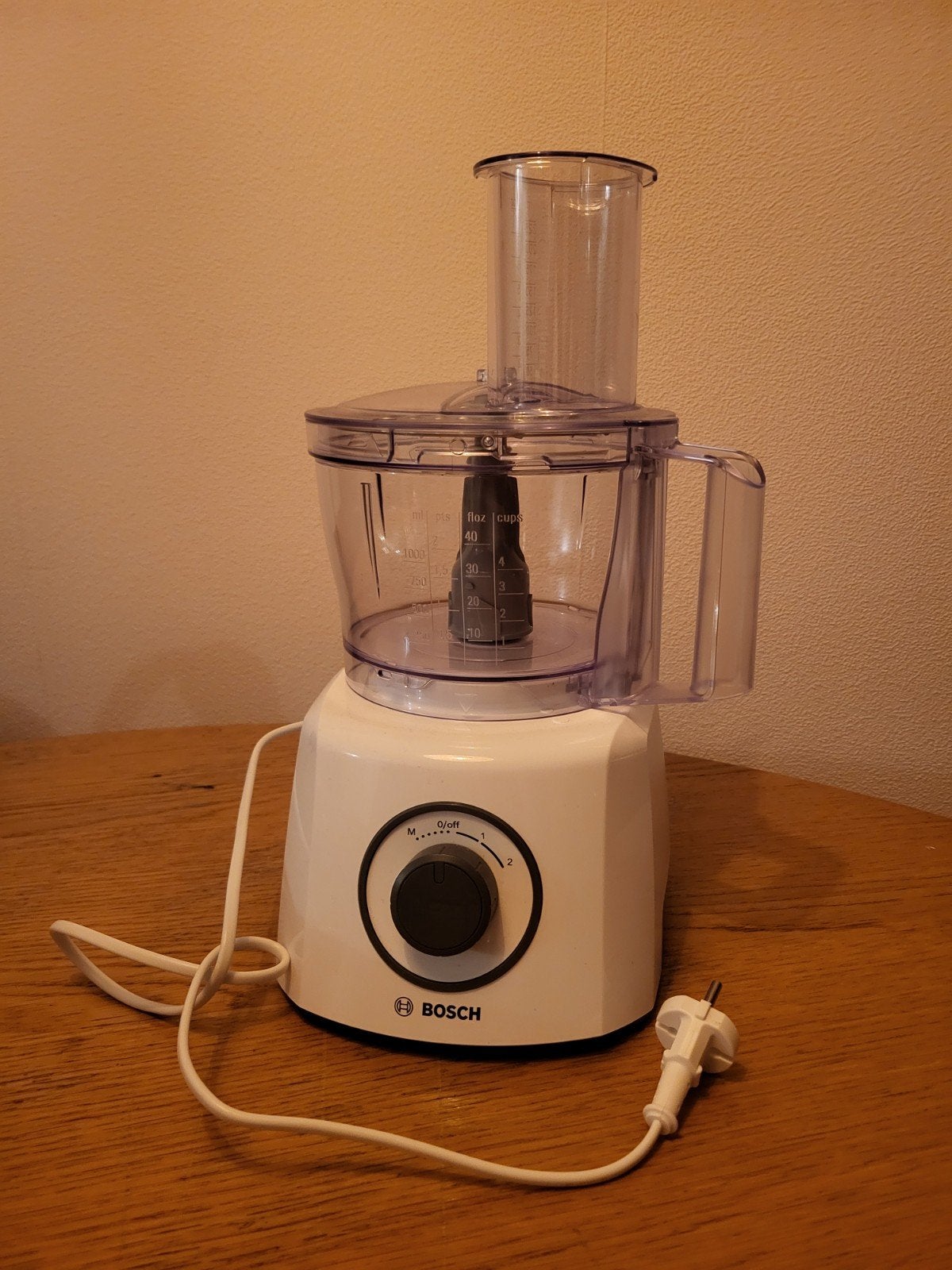 Bosch keukenmachine, Ophalen, Zo goed als nieuw, 3 snelheden of meer