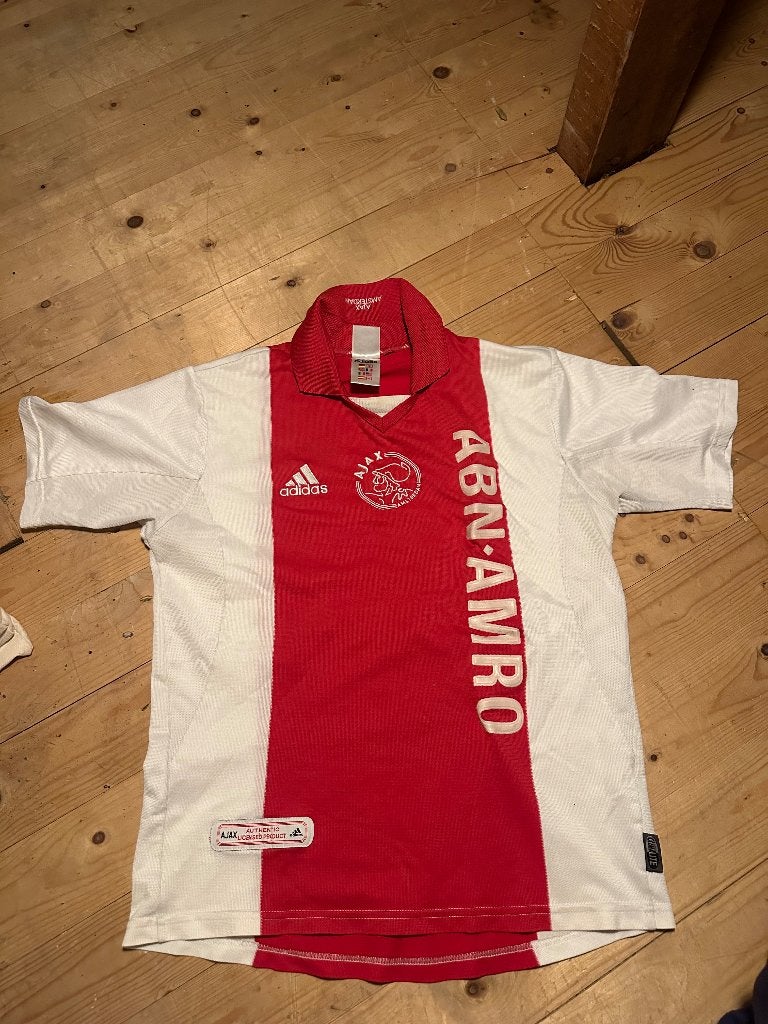 Ajax van der Vaart shirt, Verzamelen, Ophalen of Verzenden, Gebruikt, Ajax, Shirt