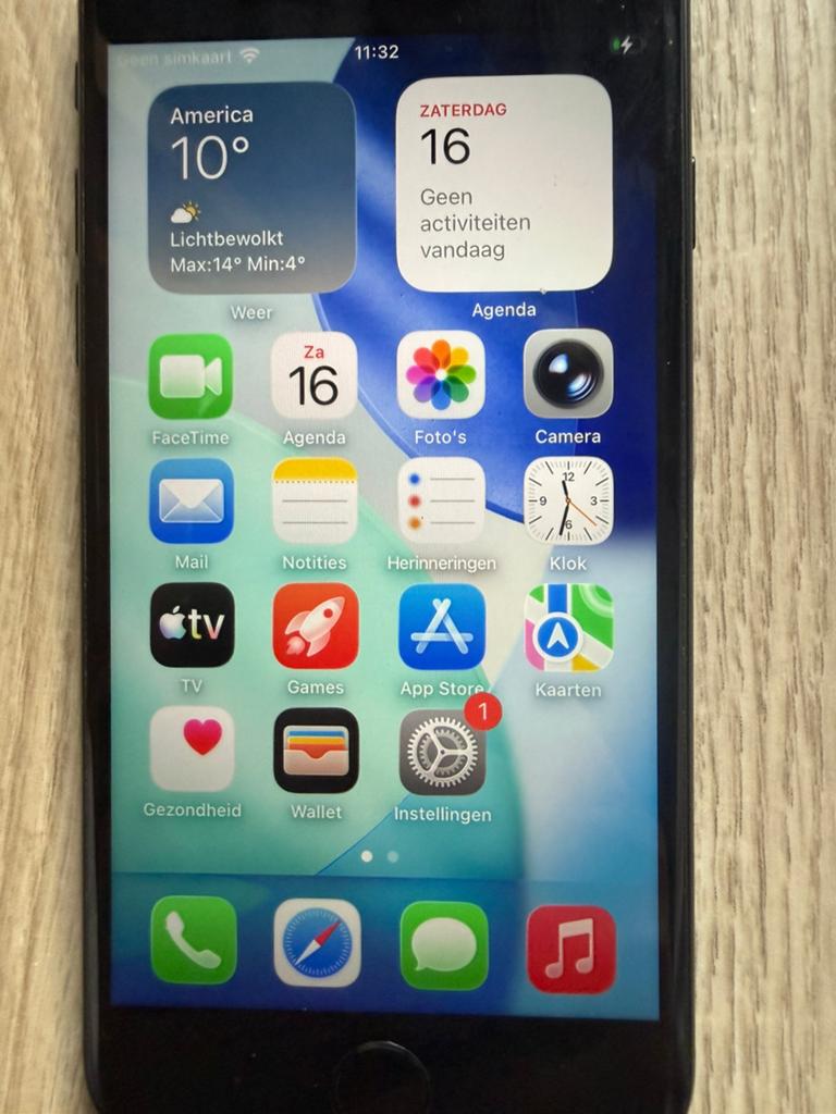 Iphone SE 2nd editie, Telecommunicatie, Mobiele telefoons | Apple iPhone, Ophalen, Gebruikt, 89 %, Zwart