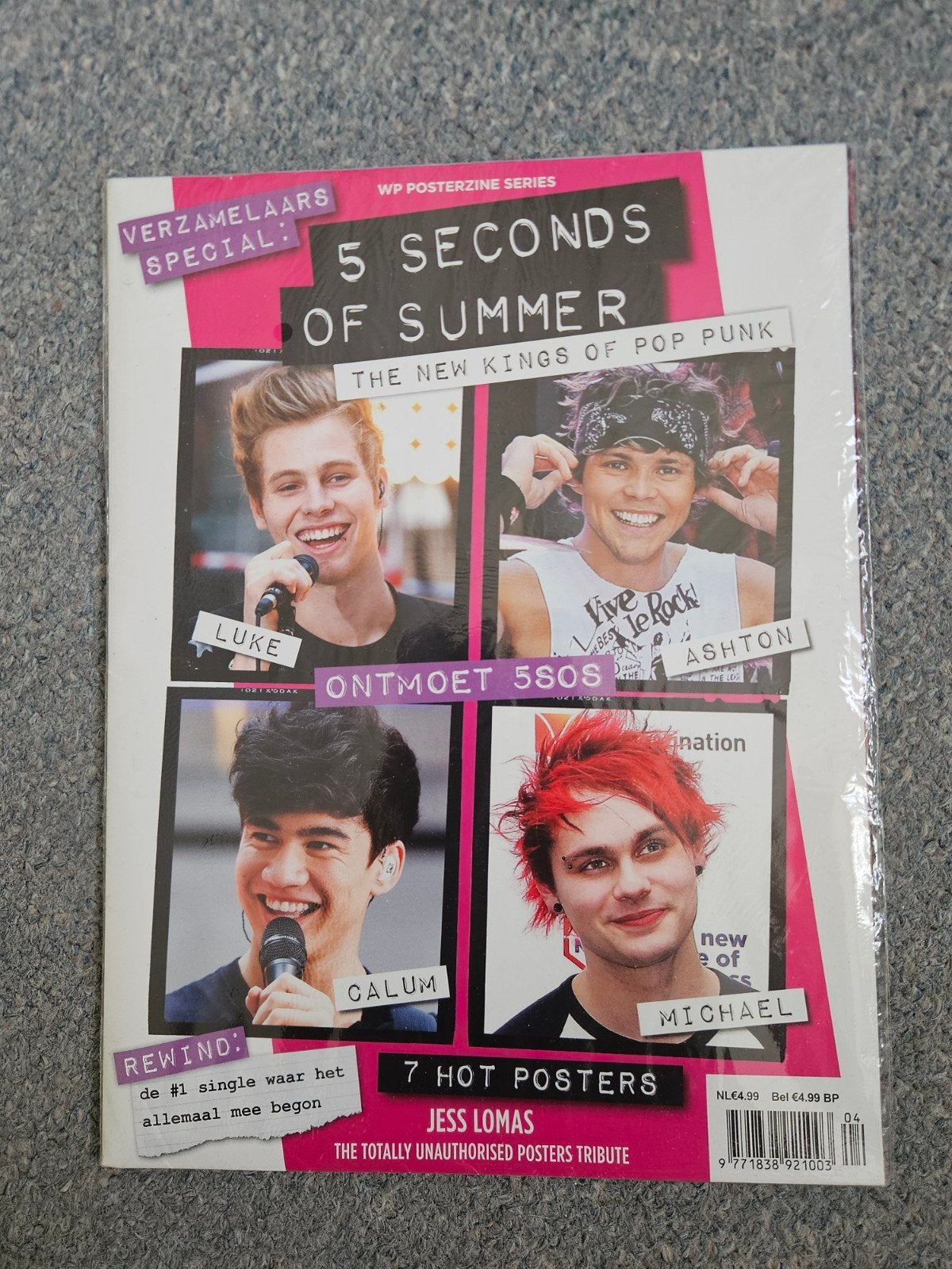 5 Seconds of Summer Posterzine - Verzamelars Special, Ophalen of Verzenden, Nieuw, Muziek, Film of Tv