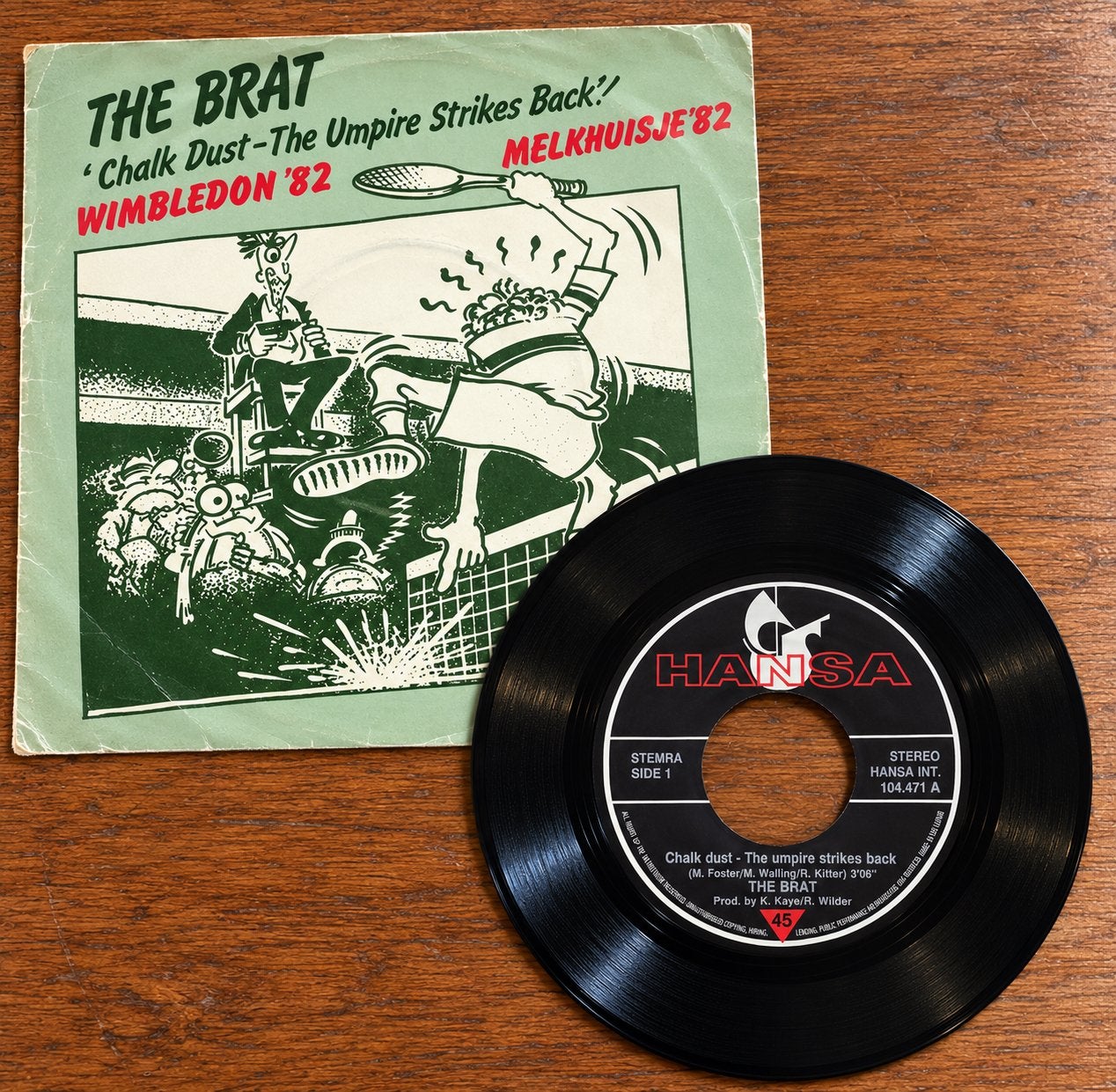 The Brat – Chalk Dust - The Umpire Strikes Back / *NM / 5-10, Ophalen of Verzenden, Zo goed als nieuw, Pop