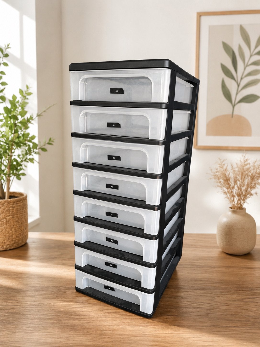 IRIS Organizer Ladekast A4 – 8 Laden. 7stuks bechikbaar, Ophalen of Verzenden, Zo goed als nieuw, 25 tot 50 cm, Minder dan 100 cm