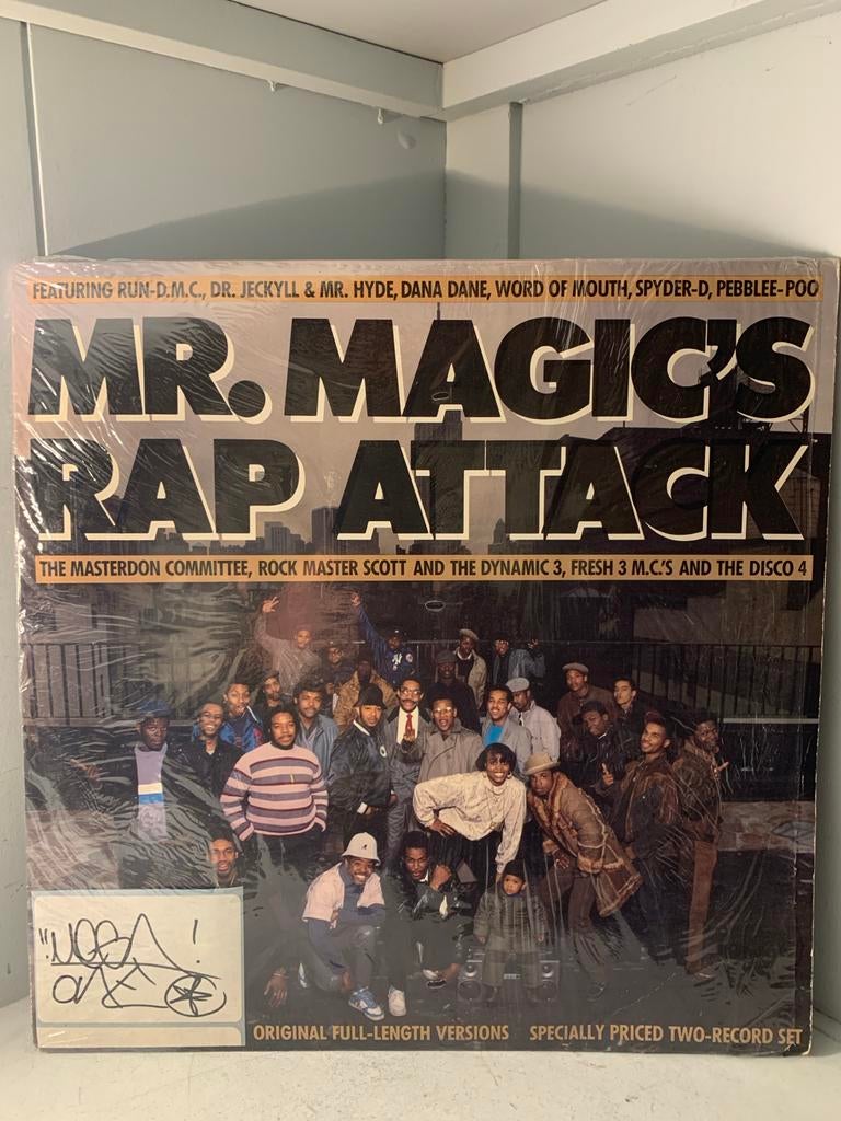 Mr. Magic's Rap Attack Dubbel-LP (Geseald) met Autograph, 1985 tot 2000, Ophalen of Verzenden, Dubbel-LP, 12 inch