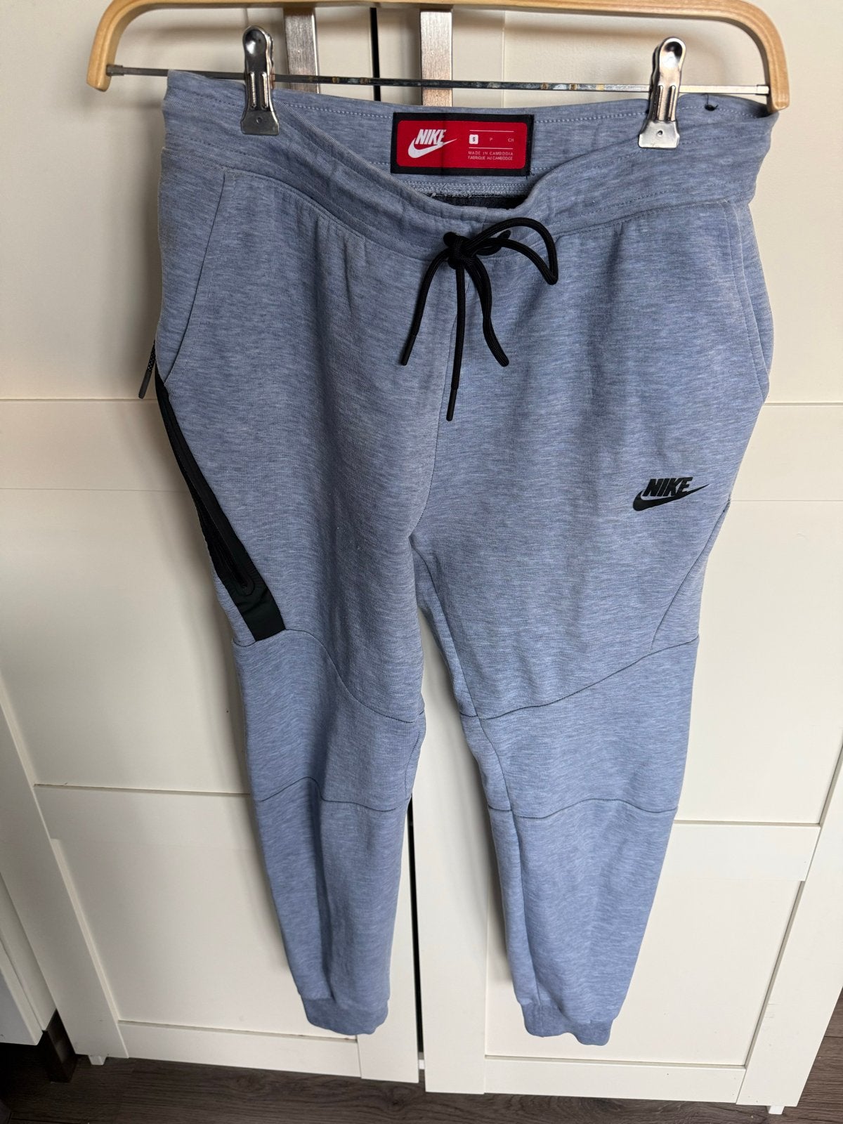 Nike Tech Fleece Joggingbroek Maat S, Ophalen of Verzenden, Gedragen, Maat 46 (S) of kleiner, Grijs