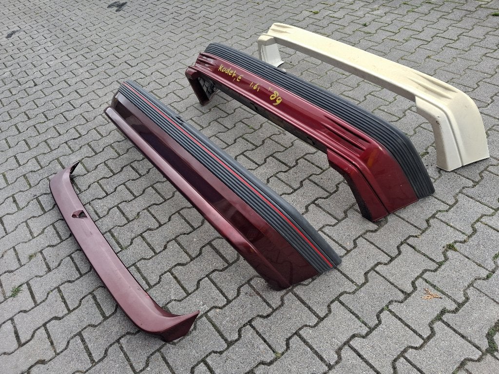 Kadett E GT bumpers en spoiler, Auto-onderdelen, Ophalen of Verzenden, Bumper