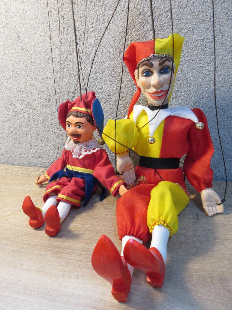 Vintage marionet pop Gaudeo Marionet, Ophalen of Verzenden