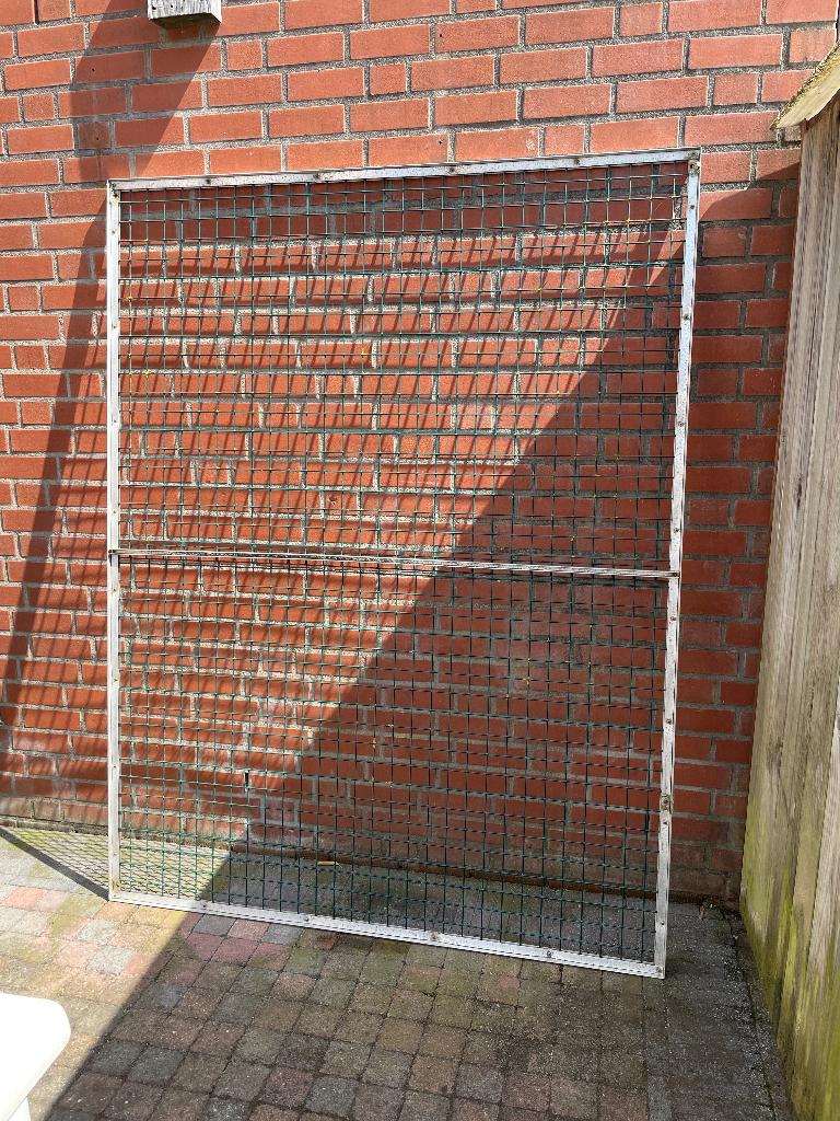 Rek voor op een vijver 153 x 200 cm, Ophalen, Gebruikt, Vijvernet
