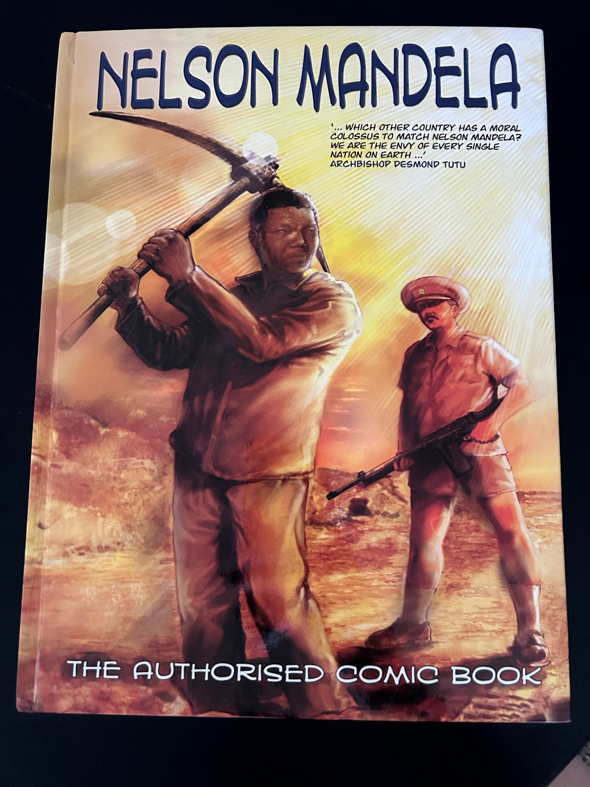 Nelson Mandela: The Authorised Comic Book, Eén stripboek, Ophalen of Verzenden, Zo goed als nieuw