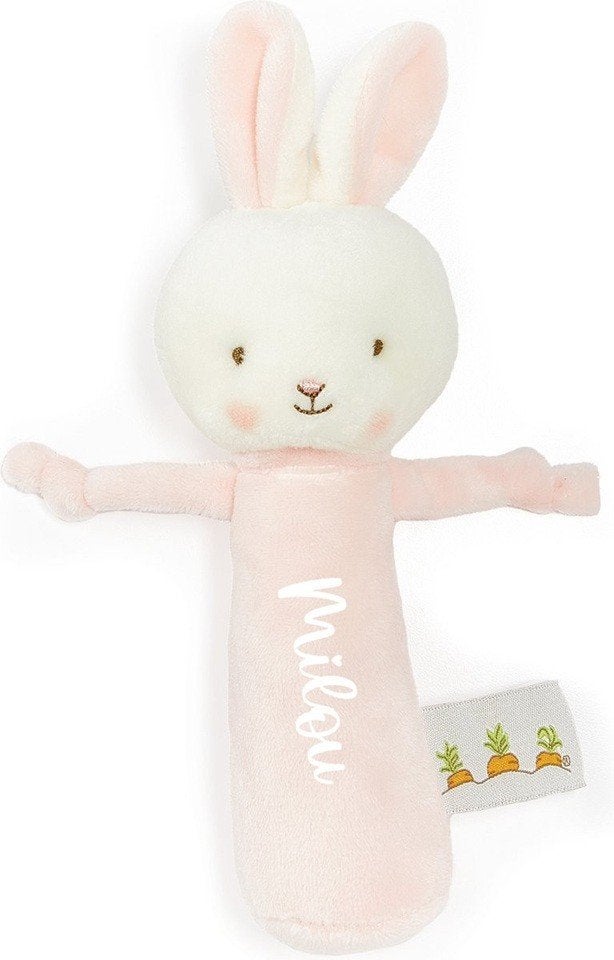 Kraamcadeau? Bunnies by the bay staaframmelaar wit of roze
