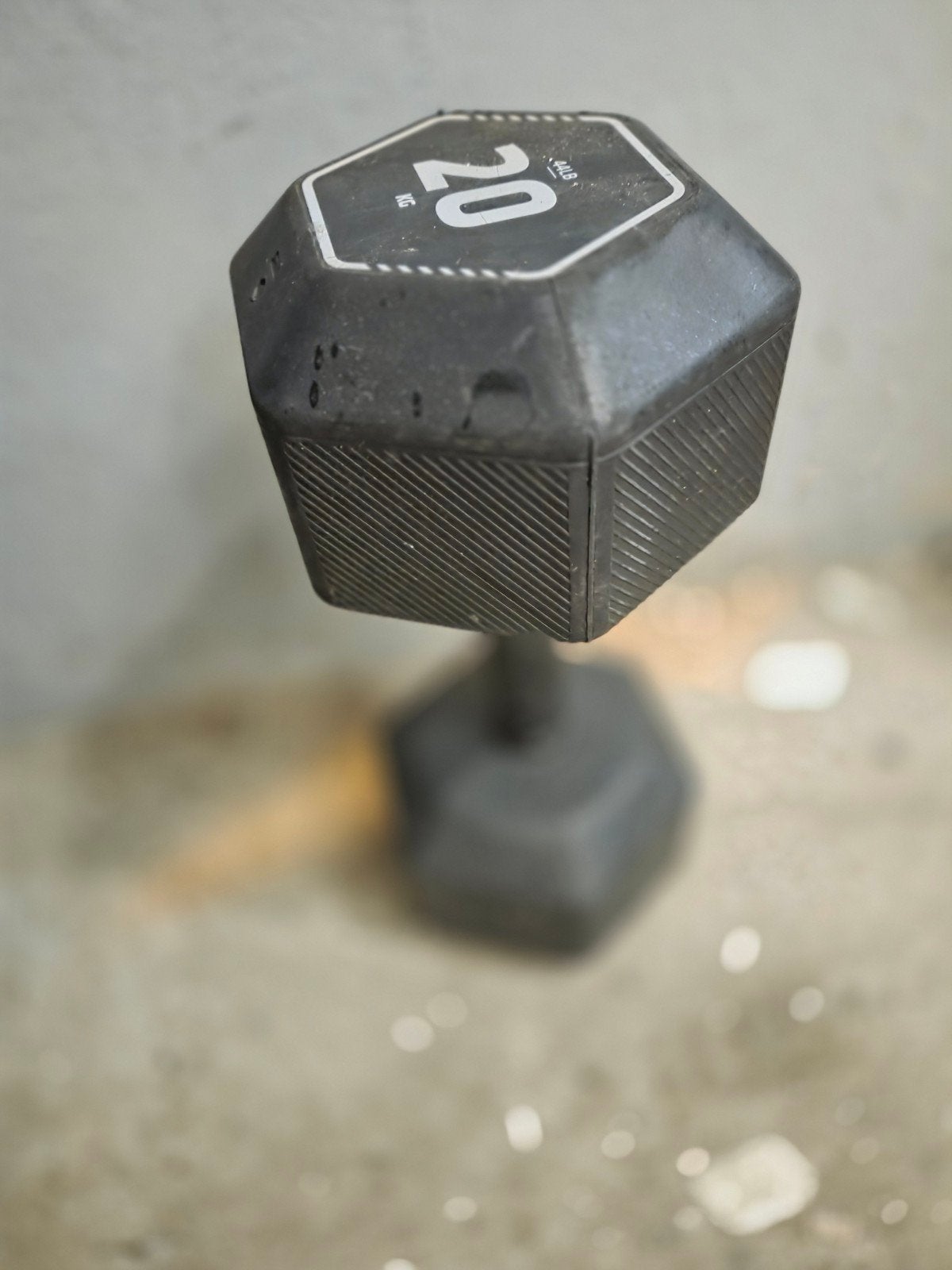 1x dumbel van 20kg, Ophalen