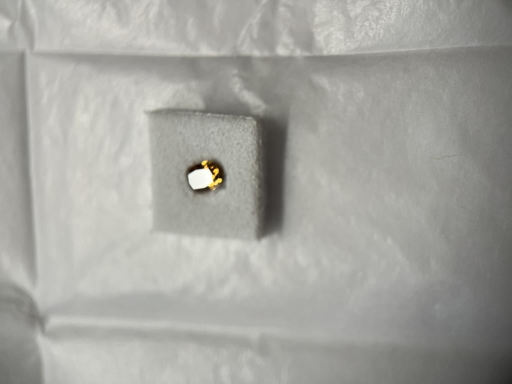 Natural Brilliant cornered square 0,51ct (66), Ophalen of Verzenden, Zo goed als nieuw