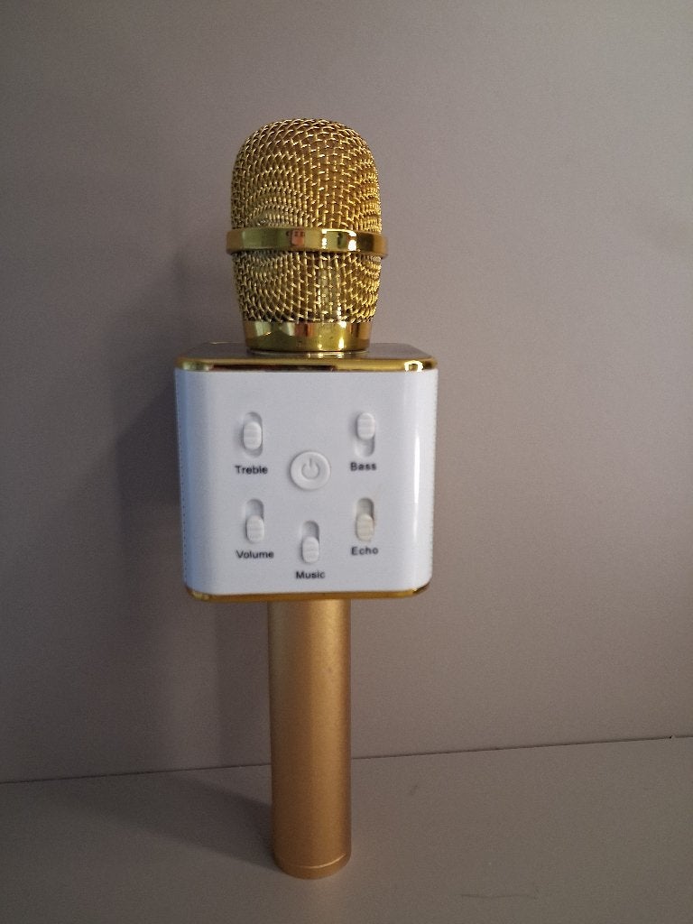 Karaoke microfoon, Audio, Tv en Foto, Karaoke-apparatuur, Ophalen of Verzenden, Gebruikt, Microfoon(s)