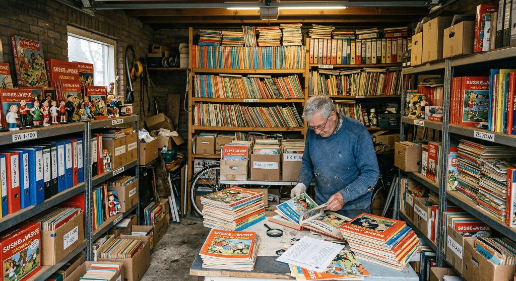 Suske en Wiske verzameling, Gelezen, Willy van der Steen, Ophalen of Verzenden, Meerdere stripboeken