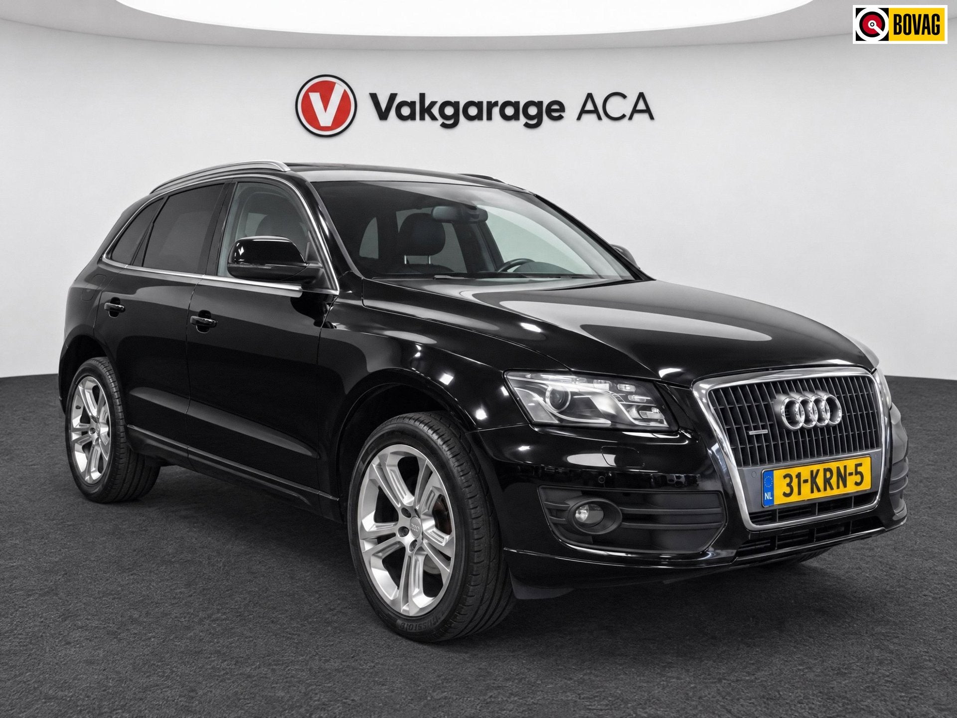 Audi Q5 2.0 TFSI quattro Pro Line // GEREVISEERDE MOTOR // L, Auto's, Automaat, Gebruikt, Zwart, 4 cilinders