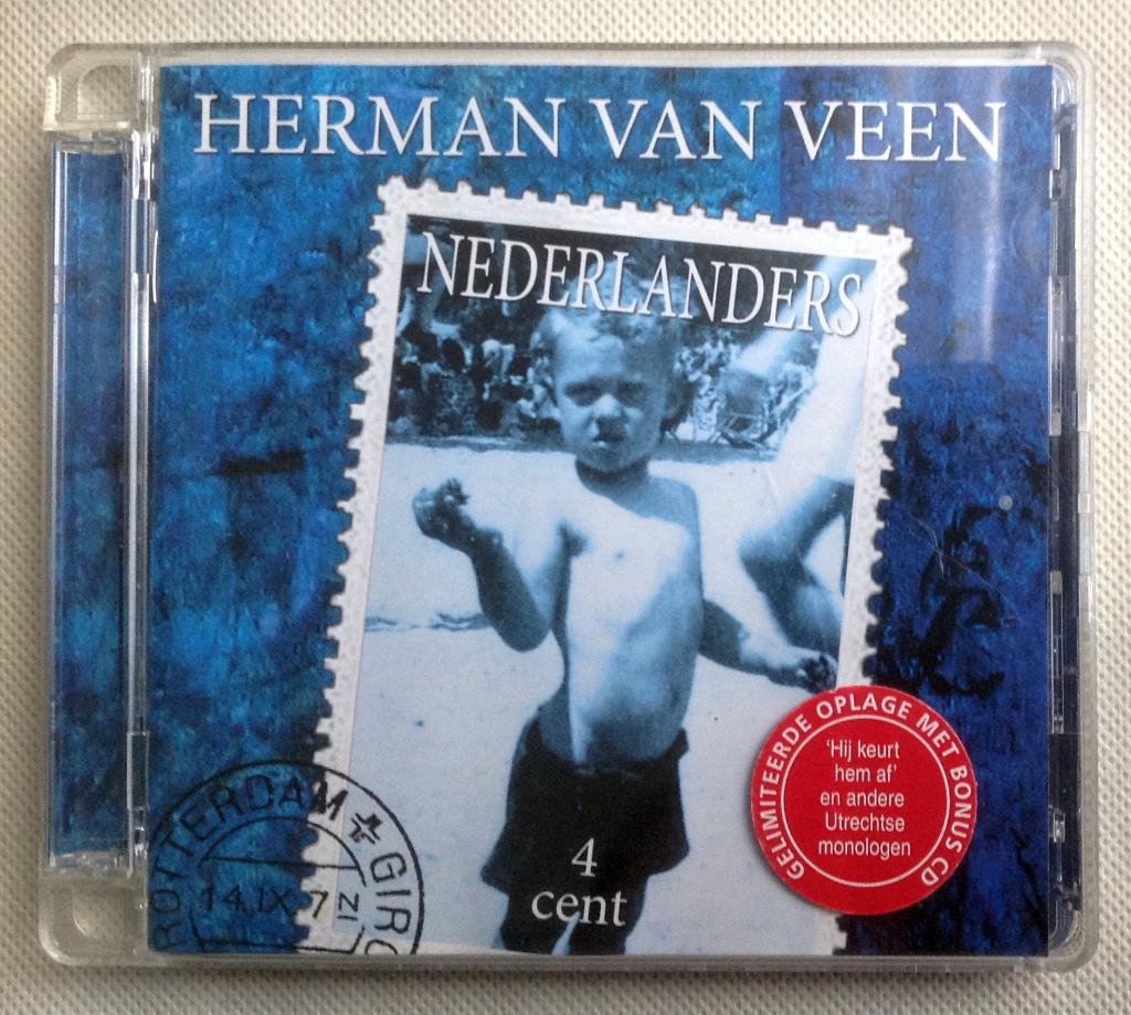 Herman van Veen Nederlanders Met Bonus CD 2007, Verzenden, Gebruikt, Pop