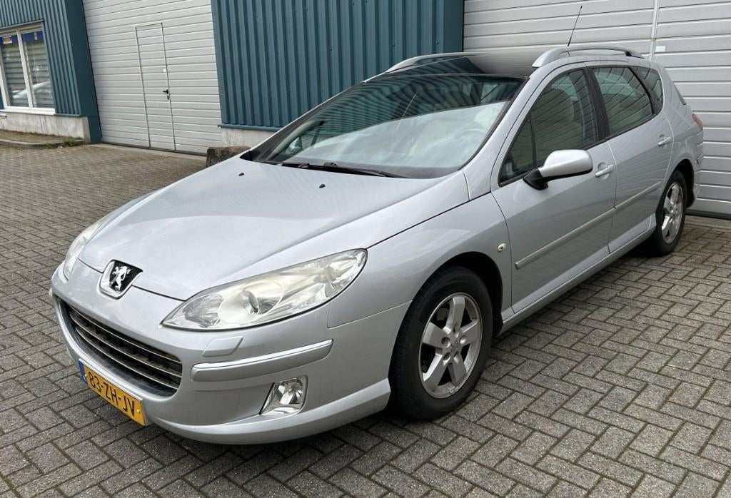 2008 Peugeot 407 2.0 16V Stationcar aut. met veel opties, Beige, 4 cilinders, Stationwagon, Particulier