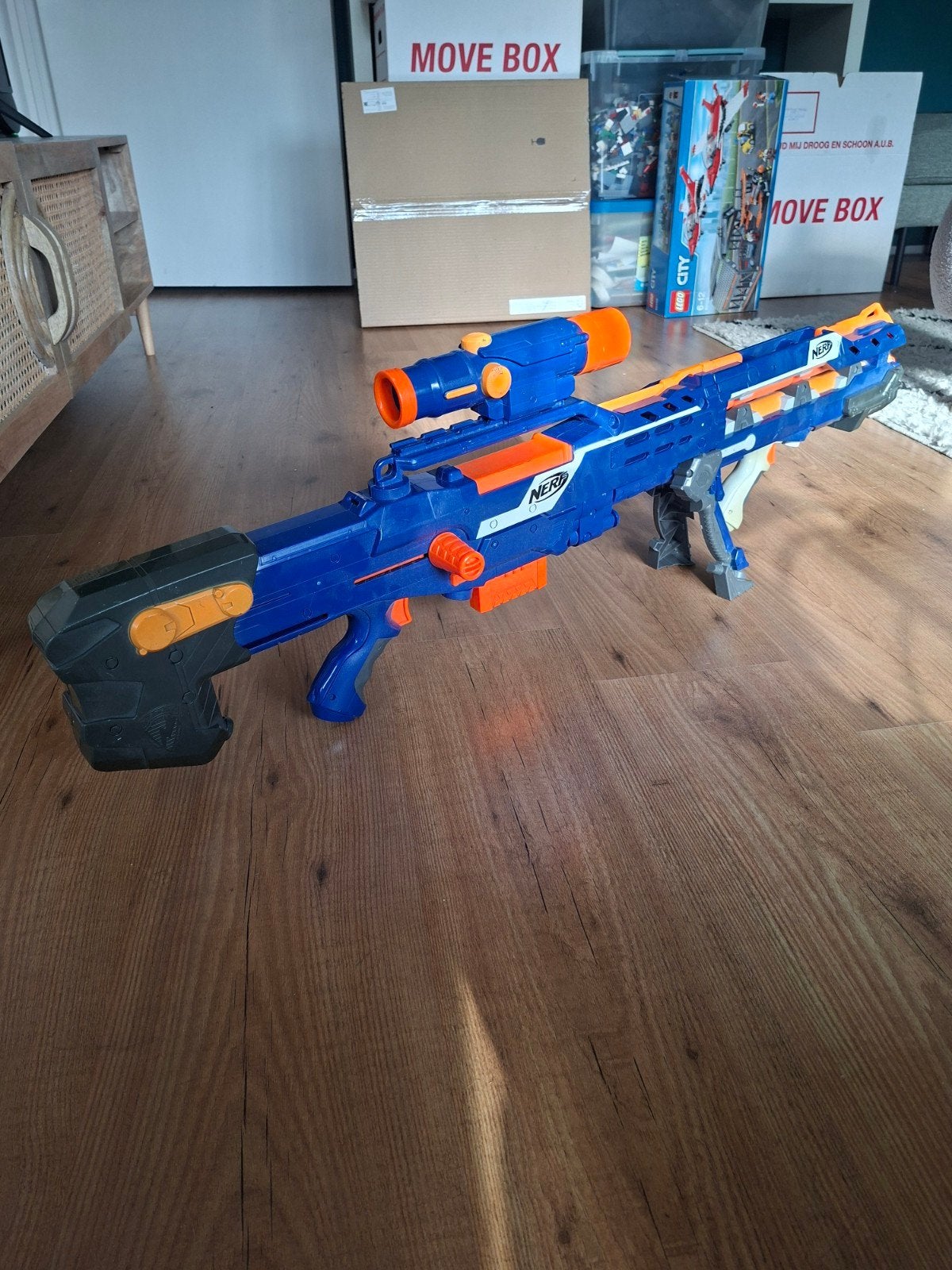 Nerf N-Strike Elite Retaliator Blaster, Ophalen, Gebruikt
