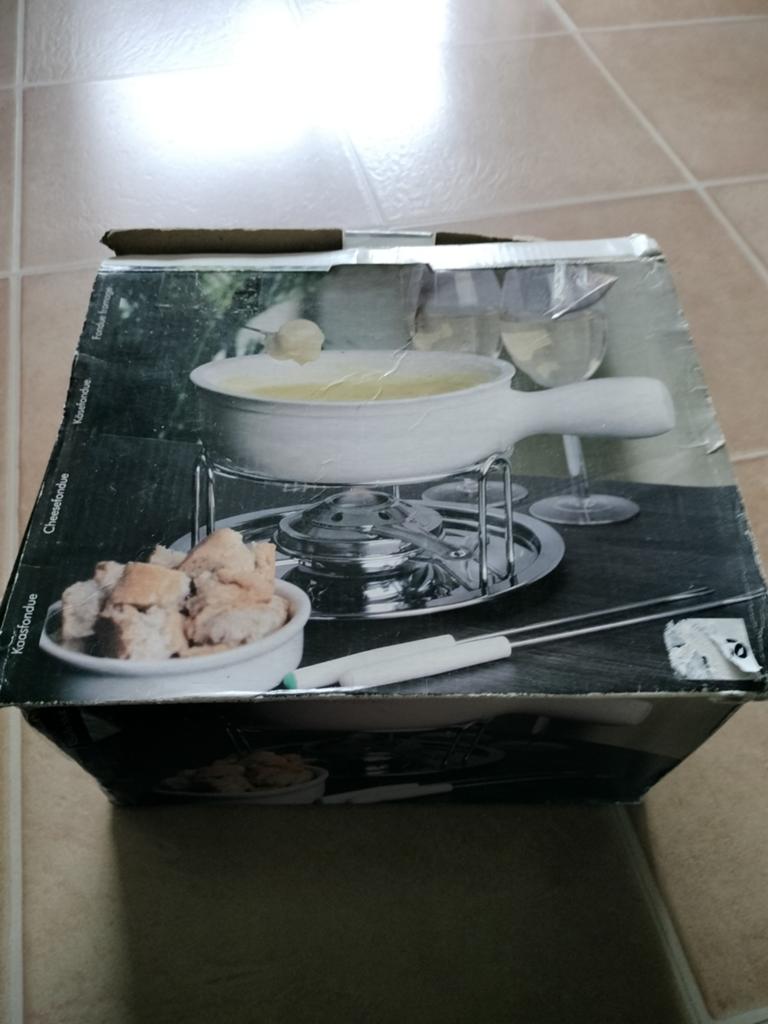 Imperial Houseware 11-delige kaasfondueset, Ophalen of Verzenden, Zo goed als nieuw