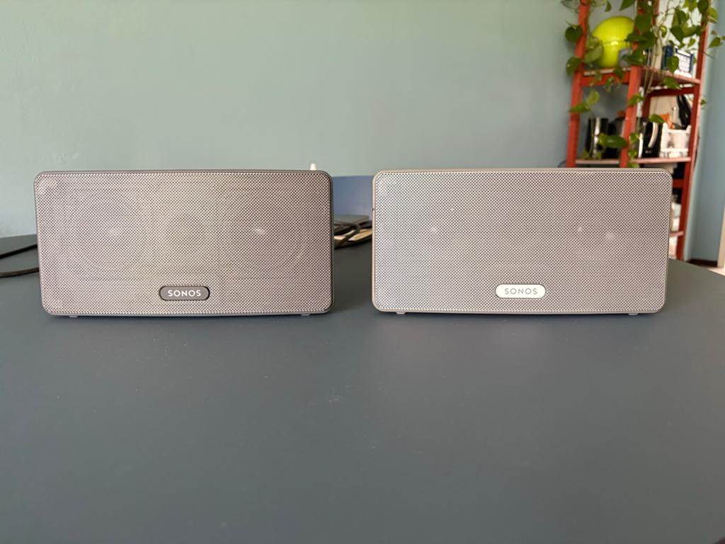 Sonos Play:3 Zwart en Wit, Ophalen, Gebruikt, Sonos, Minder dan 60 watt