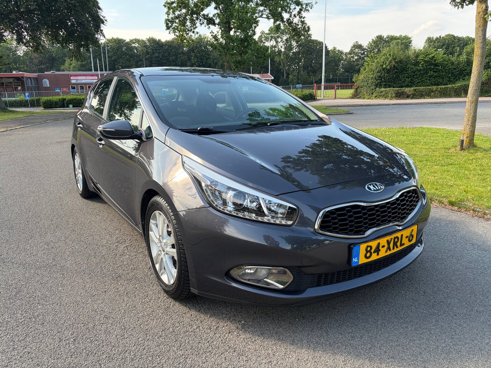 Kia (Pro) Cee d 1.6 GDI 5DR 2012 Grijs trekhaak cruise clima, Auto's, Voorwielaandrijving, 1591 cc, 4 cilinders, Origineel Nederlands